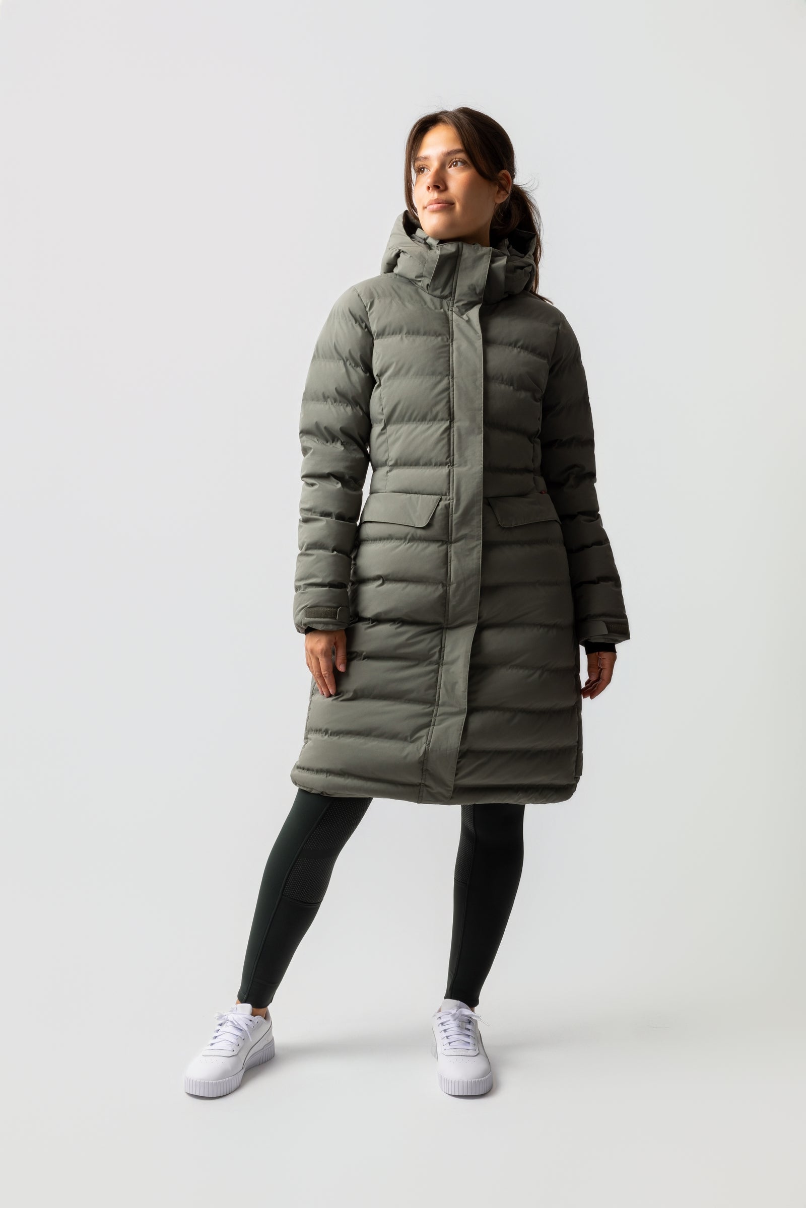 B Vertigo Celeste Women's Waterproof Parka Riding Jacket Women’s Riding Clothing
