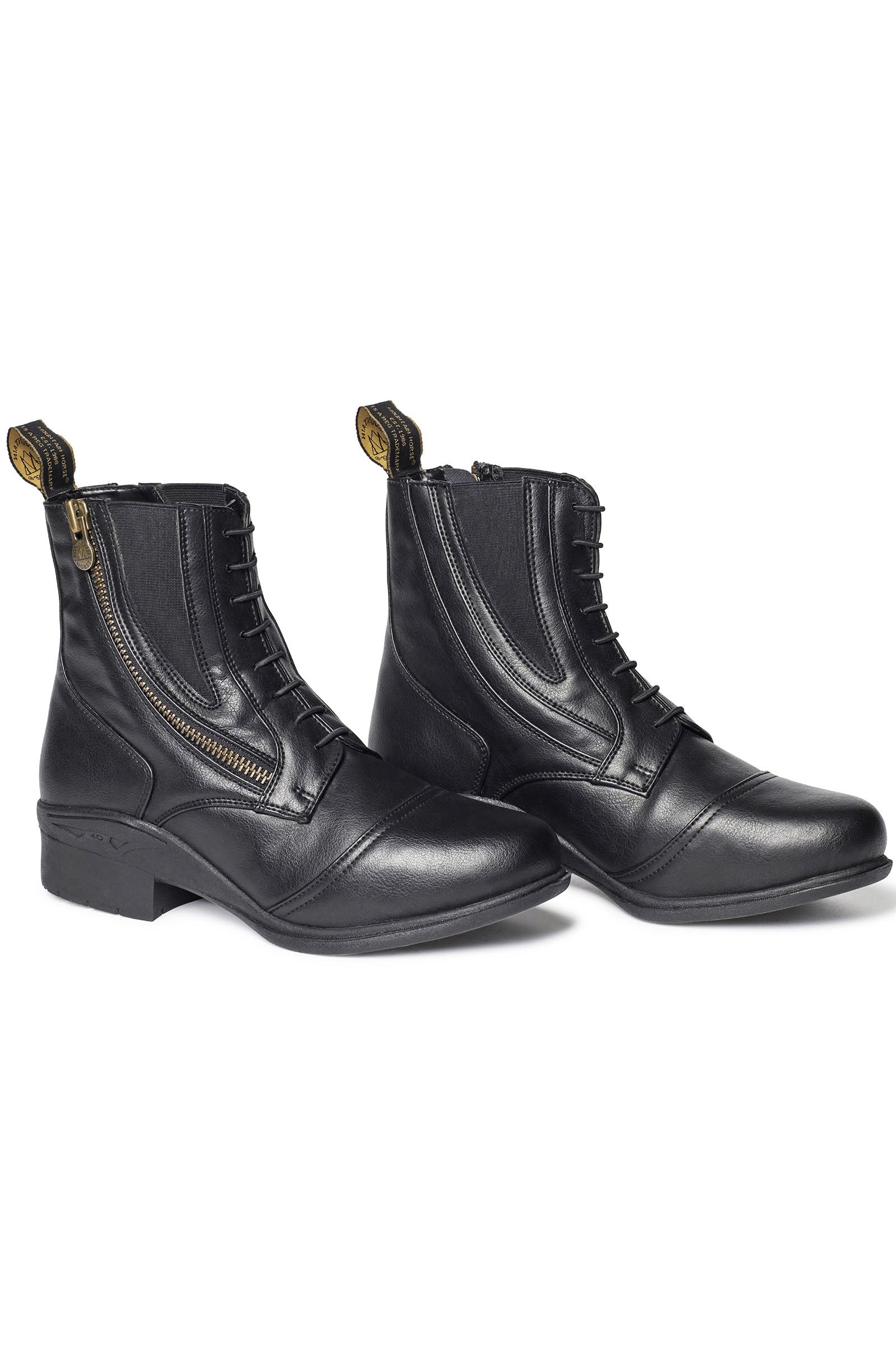 Mountain Horse Veganza Side Zip Paddock Boots Riding Boots & Riding Shoes