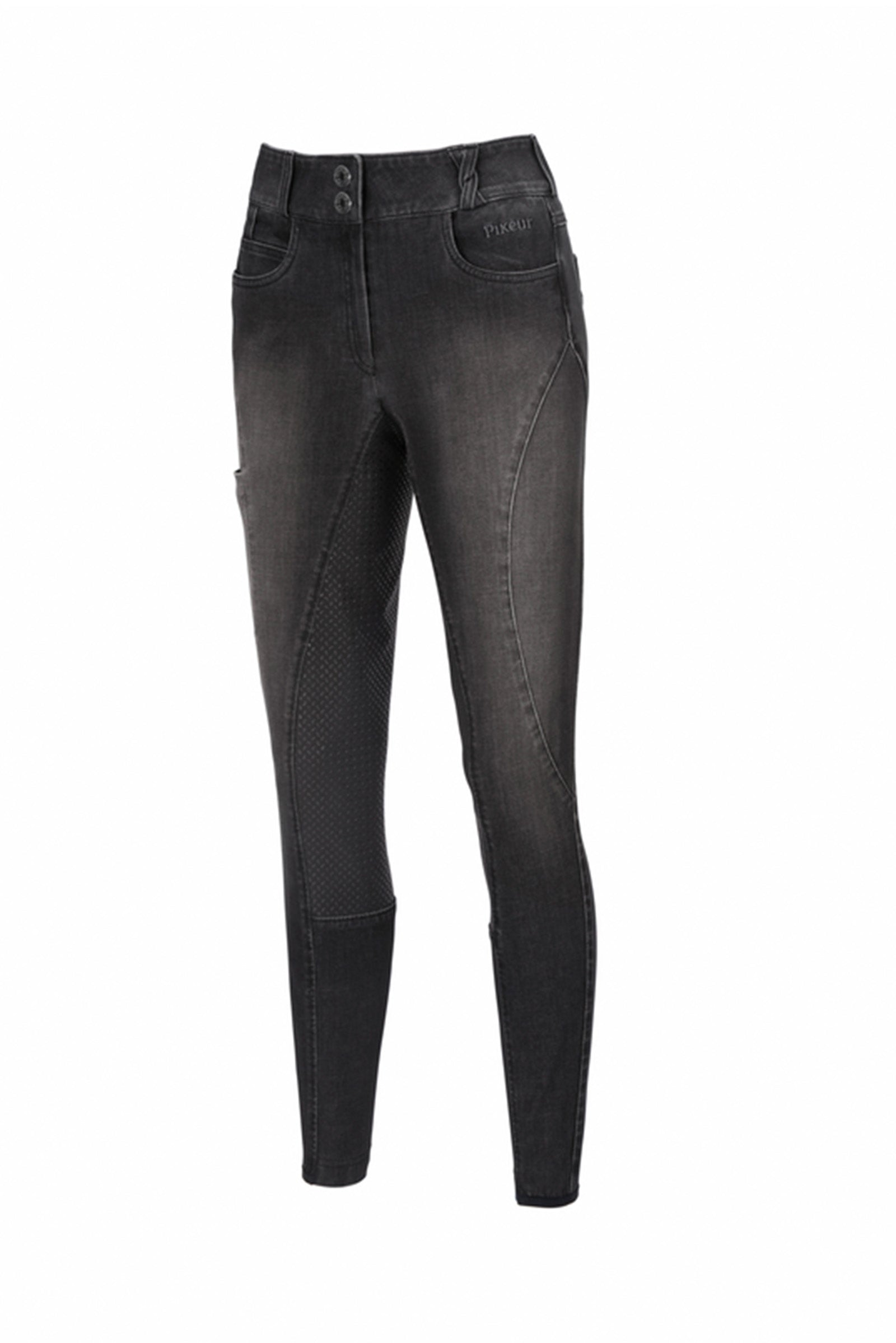 Pikeur Lisha Women's Full Grip Denim Breeches Womens Breeches