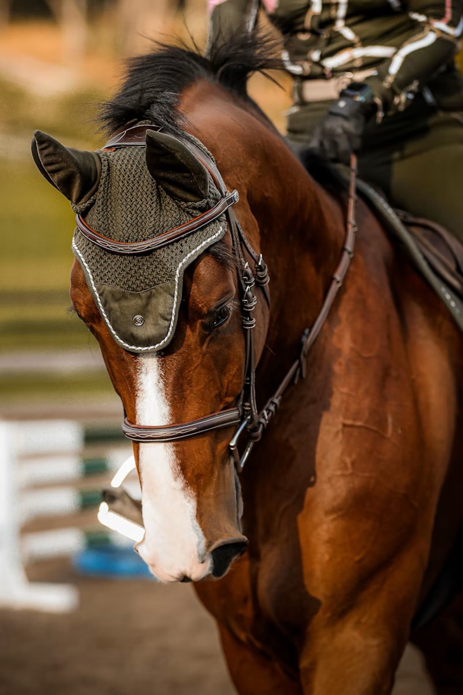 PS of Sweden Cotton Signature Fly Hood Saddle Pads