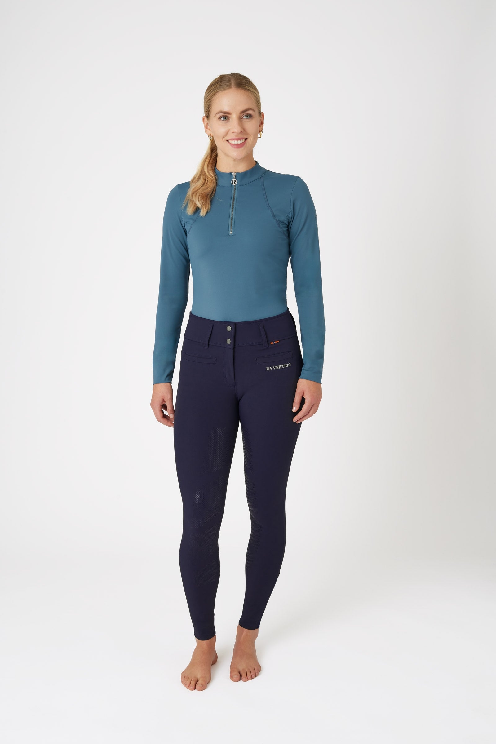 B Vertigo Tiffany Women's Silicone Full Seat Breeches Womens Breeches