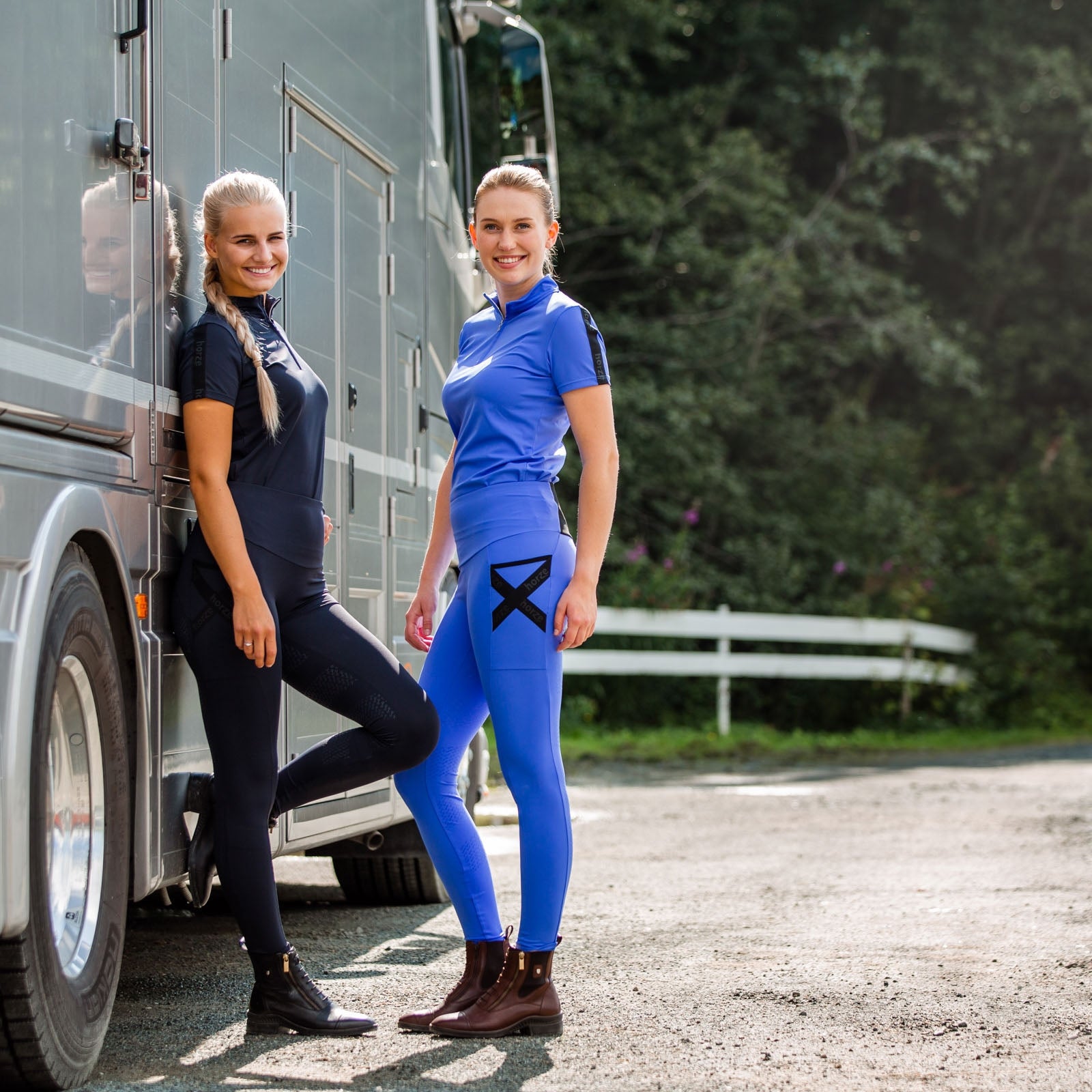 Horze Sandra Women's Functional Tights with Silicone Full Seat Womens Breeches