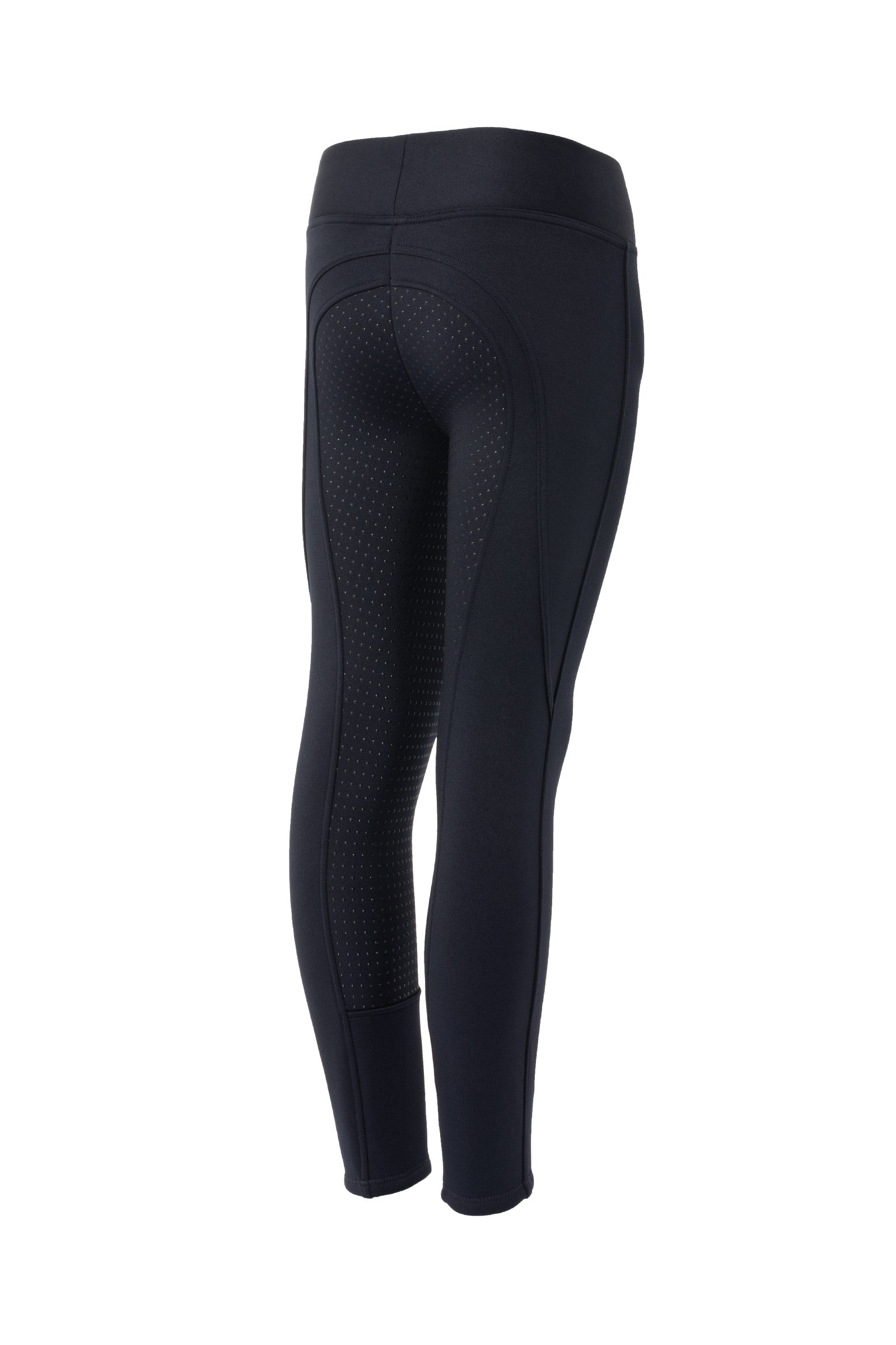 Horze Active Kids Winter Silicone Full Seat Riding Tights Kids Apparel