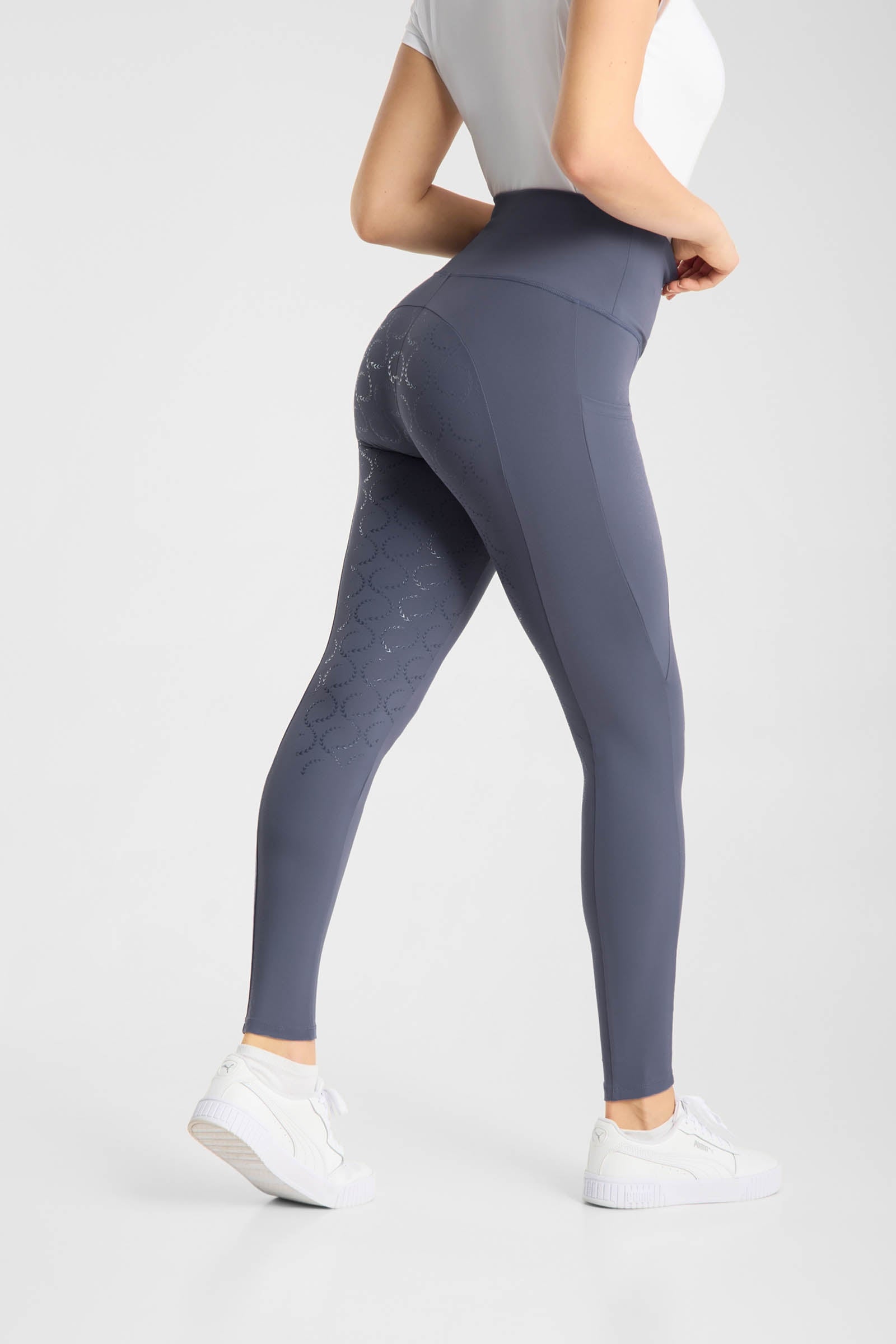 Horze Gillian Women's Full Seat Compression Tights Womens Breeches