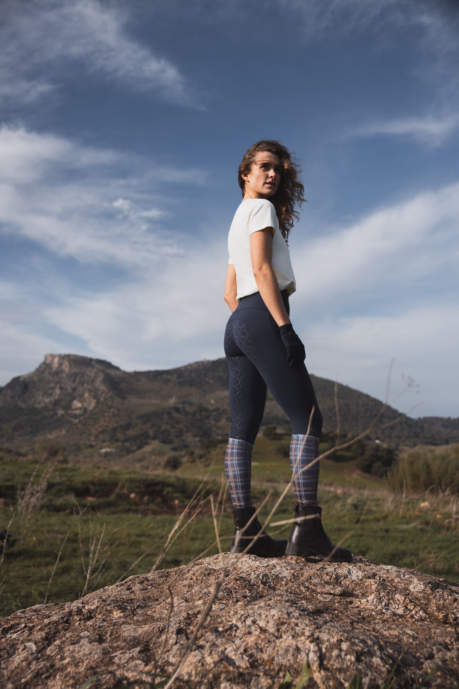 Horze Gillian Women's Full Seat Compression Tights Womens Breeches