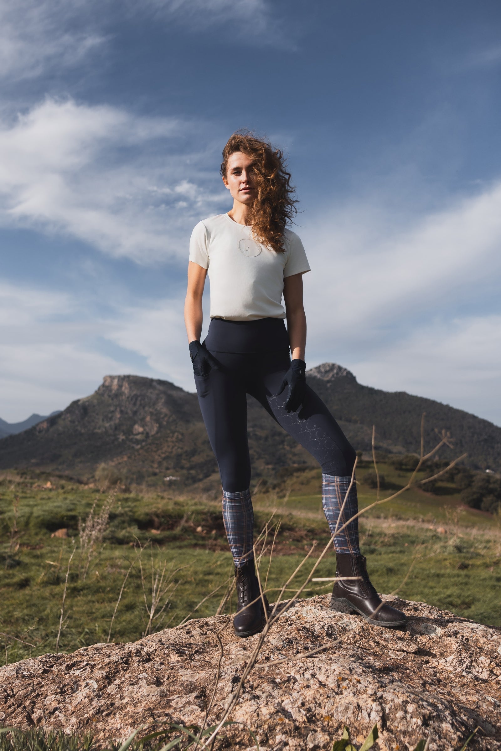 Horze Gillian Women's Full Seat Compression Tights Womens Breeches