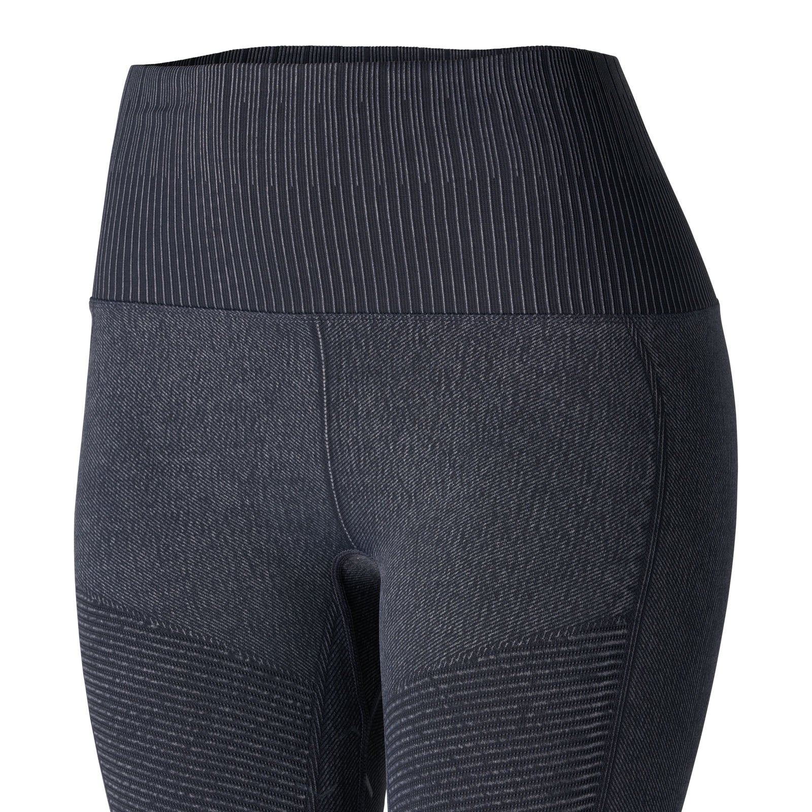 Horze Vanessa Women's Seamless Denim-Look Silicone Full Seat Tights Womens Breeches