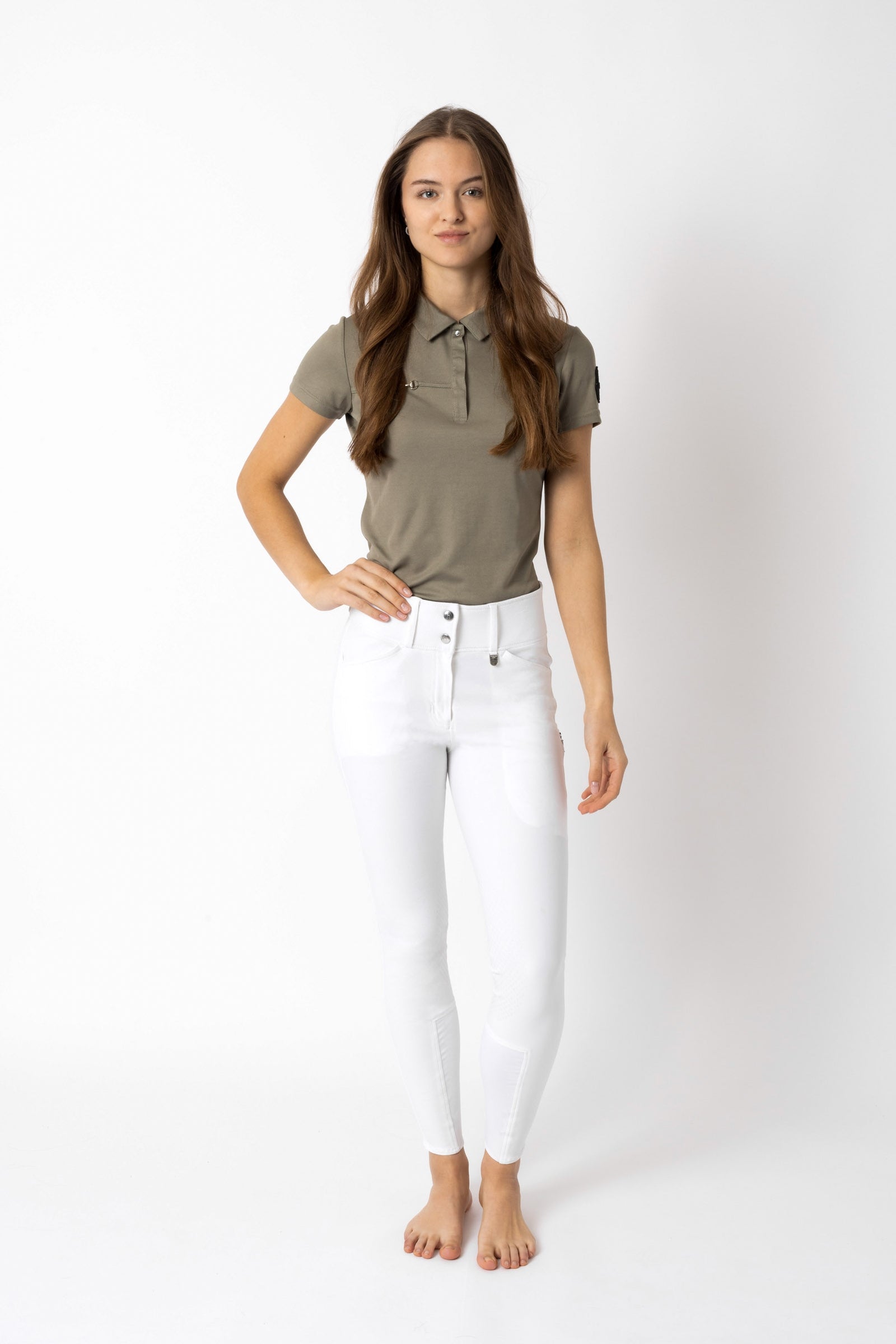 Horze Grand Prix II Women's Knee Grip Breeches Womens Breeches