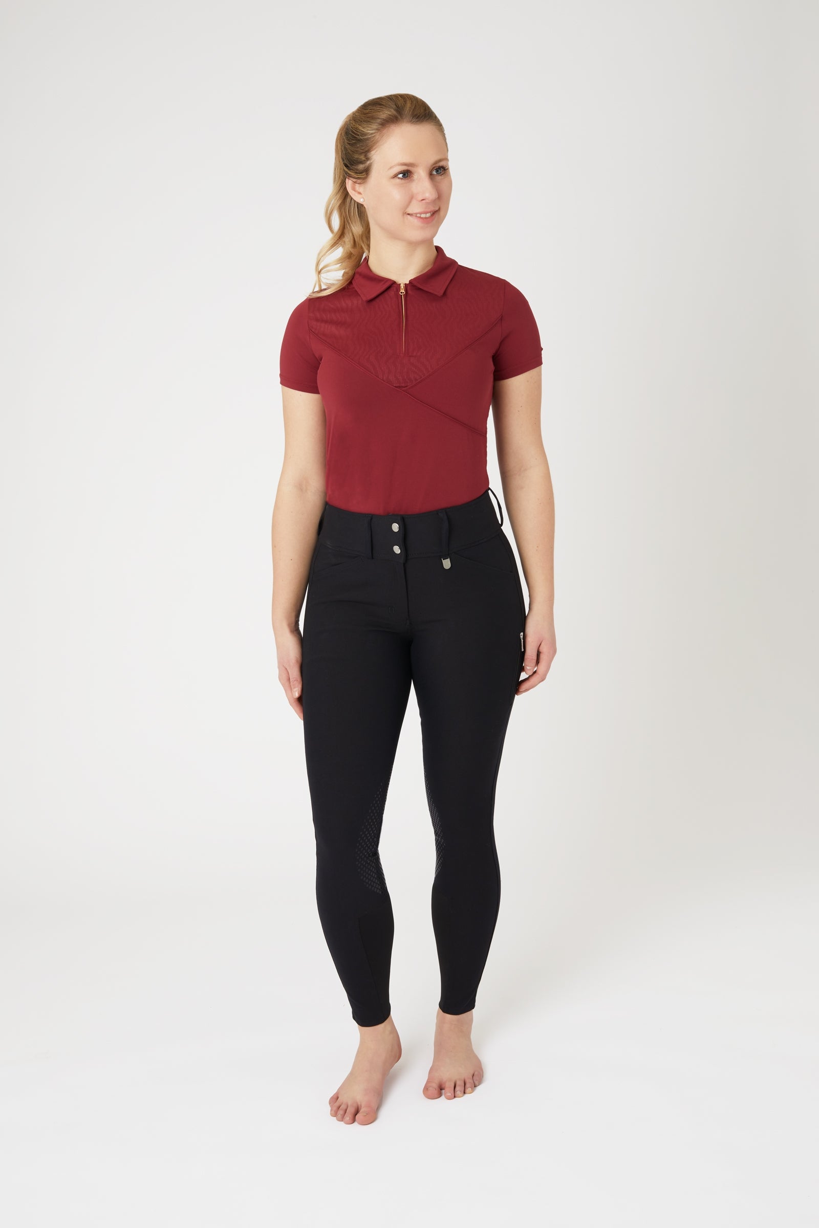 Horze Grand Prix II Women's Knee Grip Breeches Womens Breeches