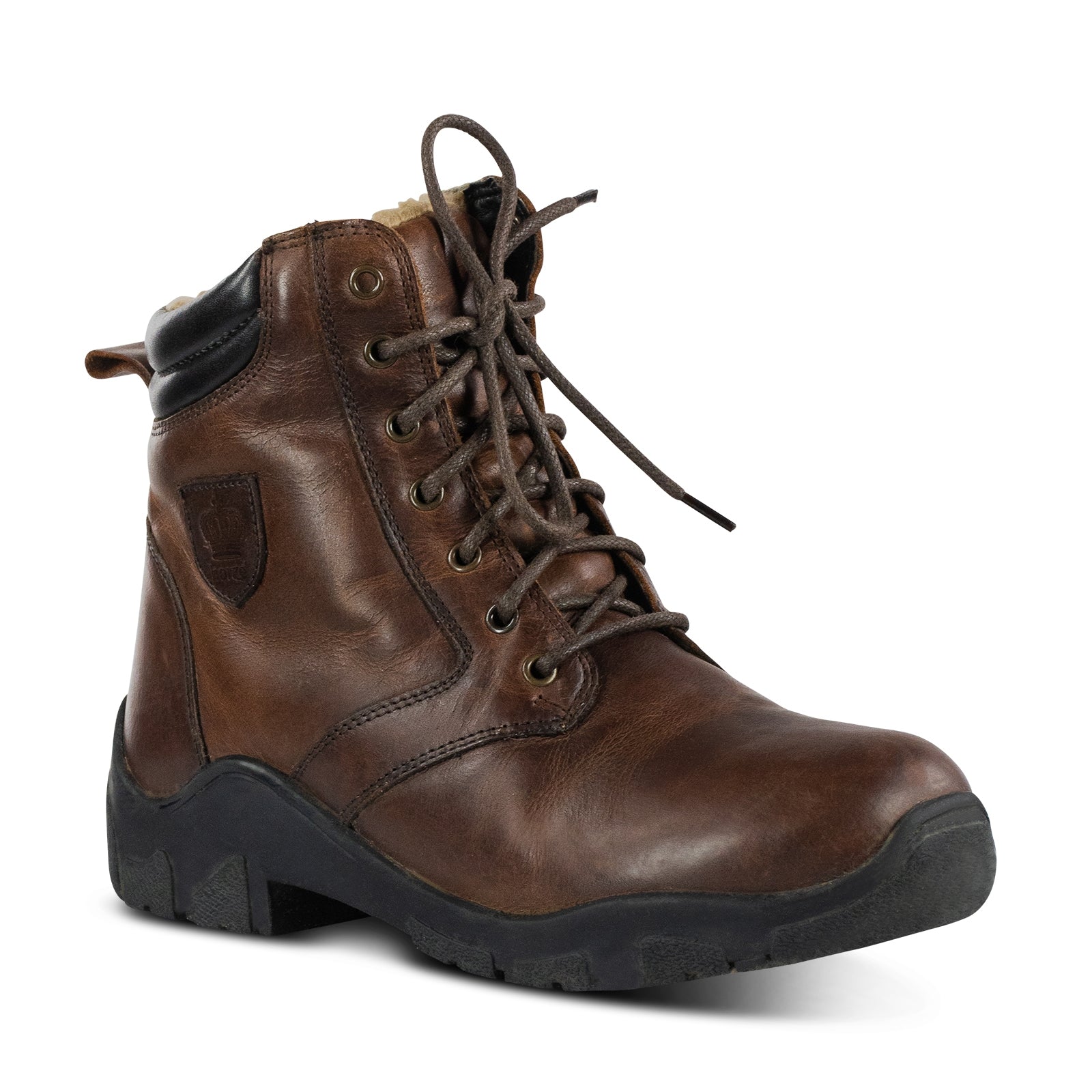 Horze Chamonix Women's Winter Leather Jodhpur Boots Riding Boots & Riding Shoes