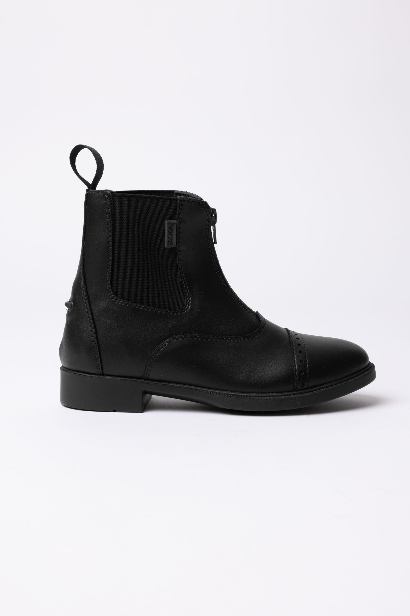 Horze Wexford Women's Front-Zip Jodhpur Boots Riding Boots & Riding Shoes
