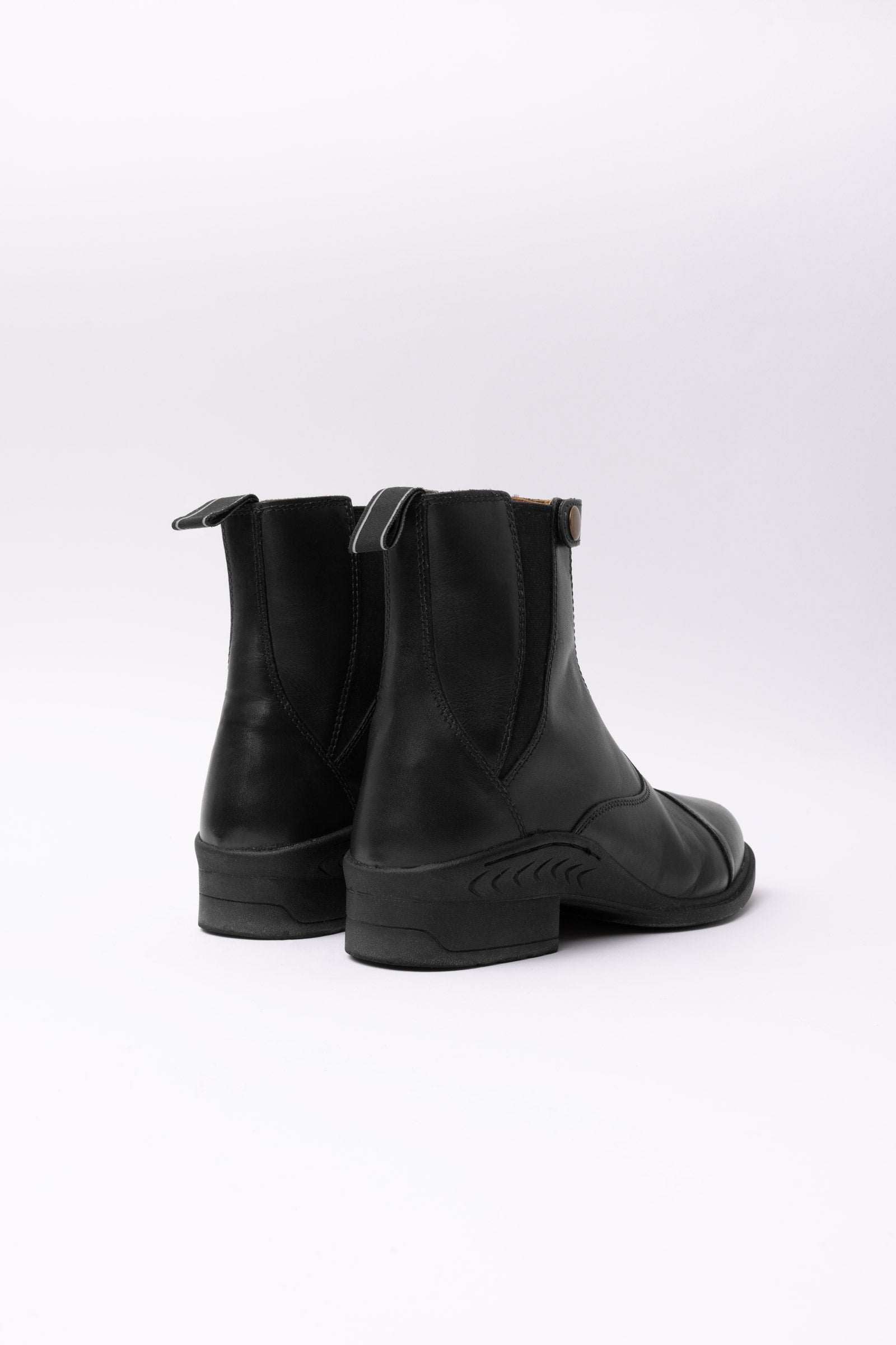 Horze Rose Leather Jodphur Boots with Front Zipper Riding Boots & Riding Shoes