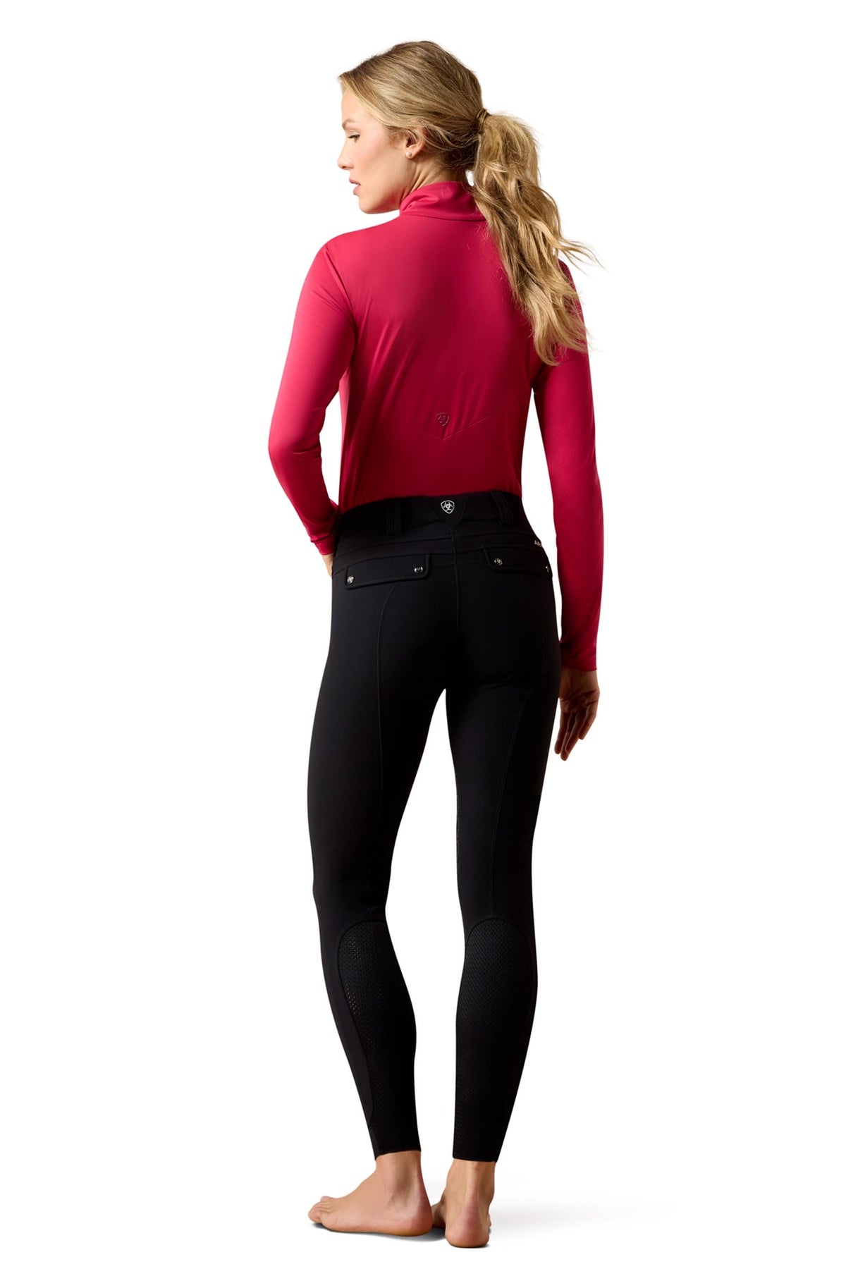 Ariat Tri Factor Vivacity Half Grip Breeches Womens Breeches
