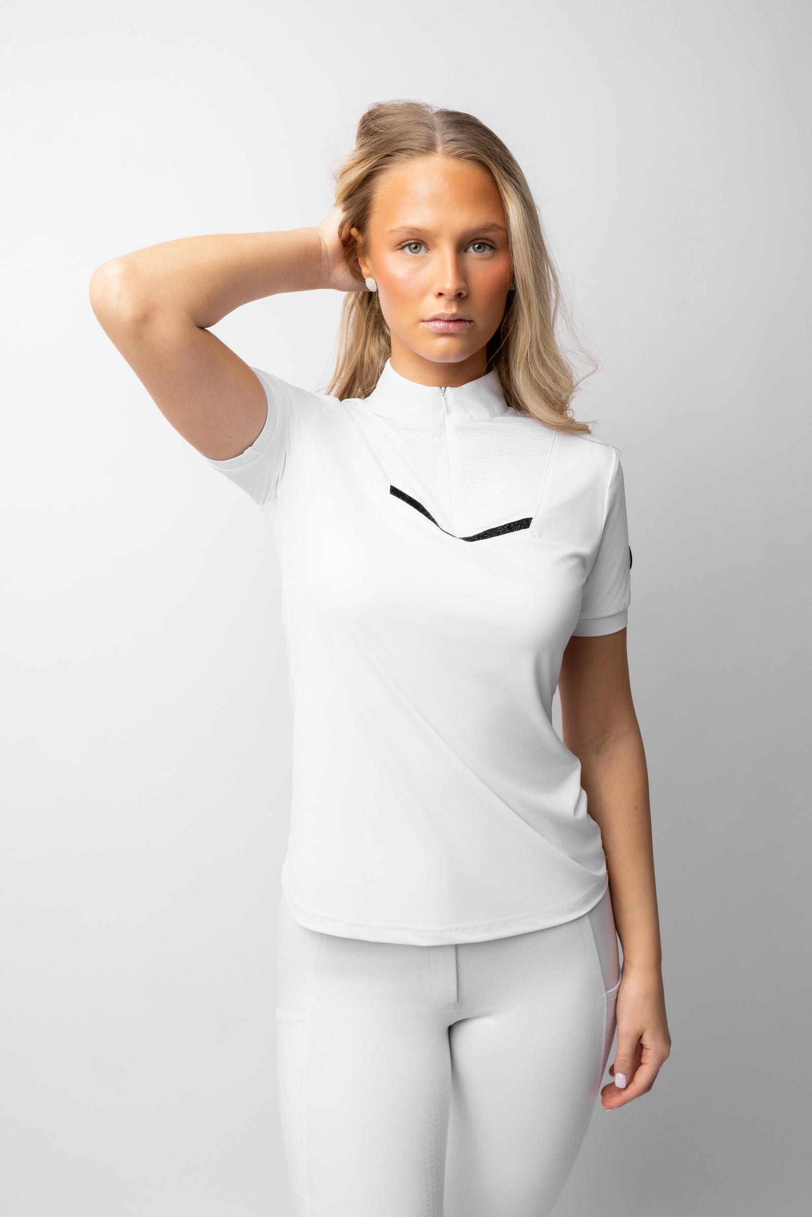 Horze Taylor Women´s Glimmer Show Shirt Women’s Riding Clothing