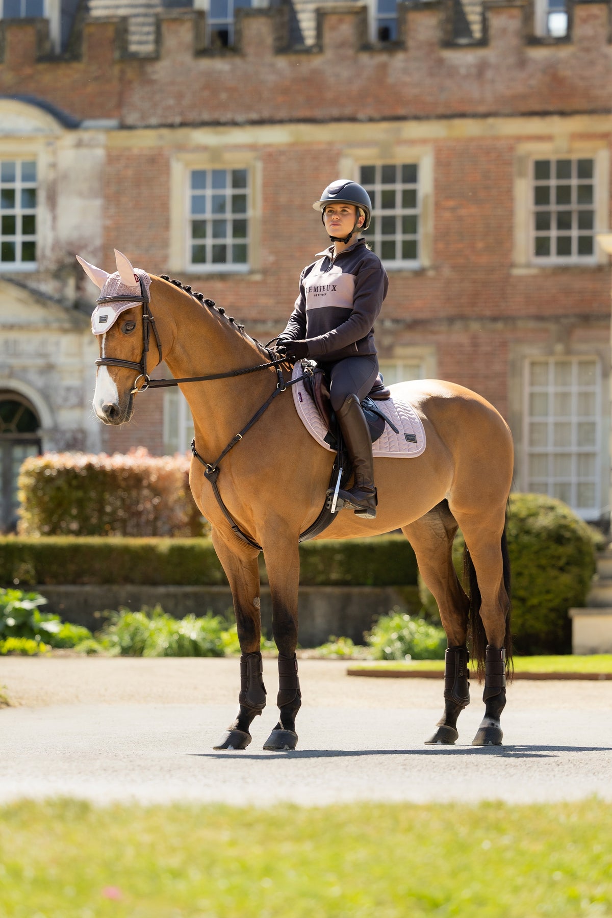 LeMieux Heritage Herringbone Jump Square Saddle Pad Saddle Pads