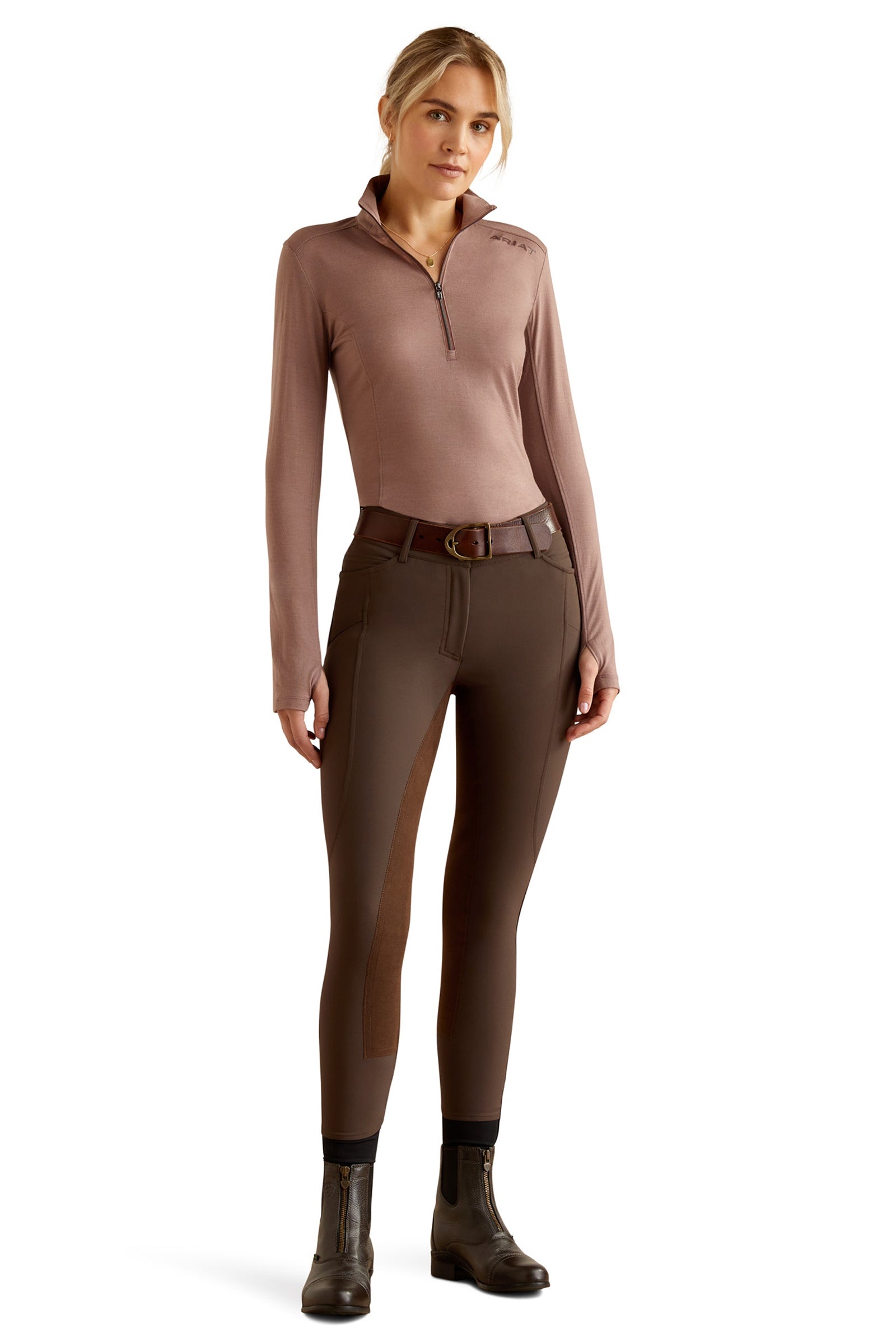 Ariat Cheviot Women´s 1/4 Zip Baselayer Shirt Women’s Riding Clothing