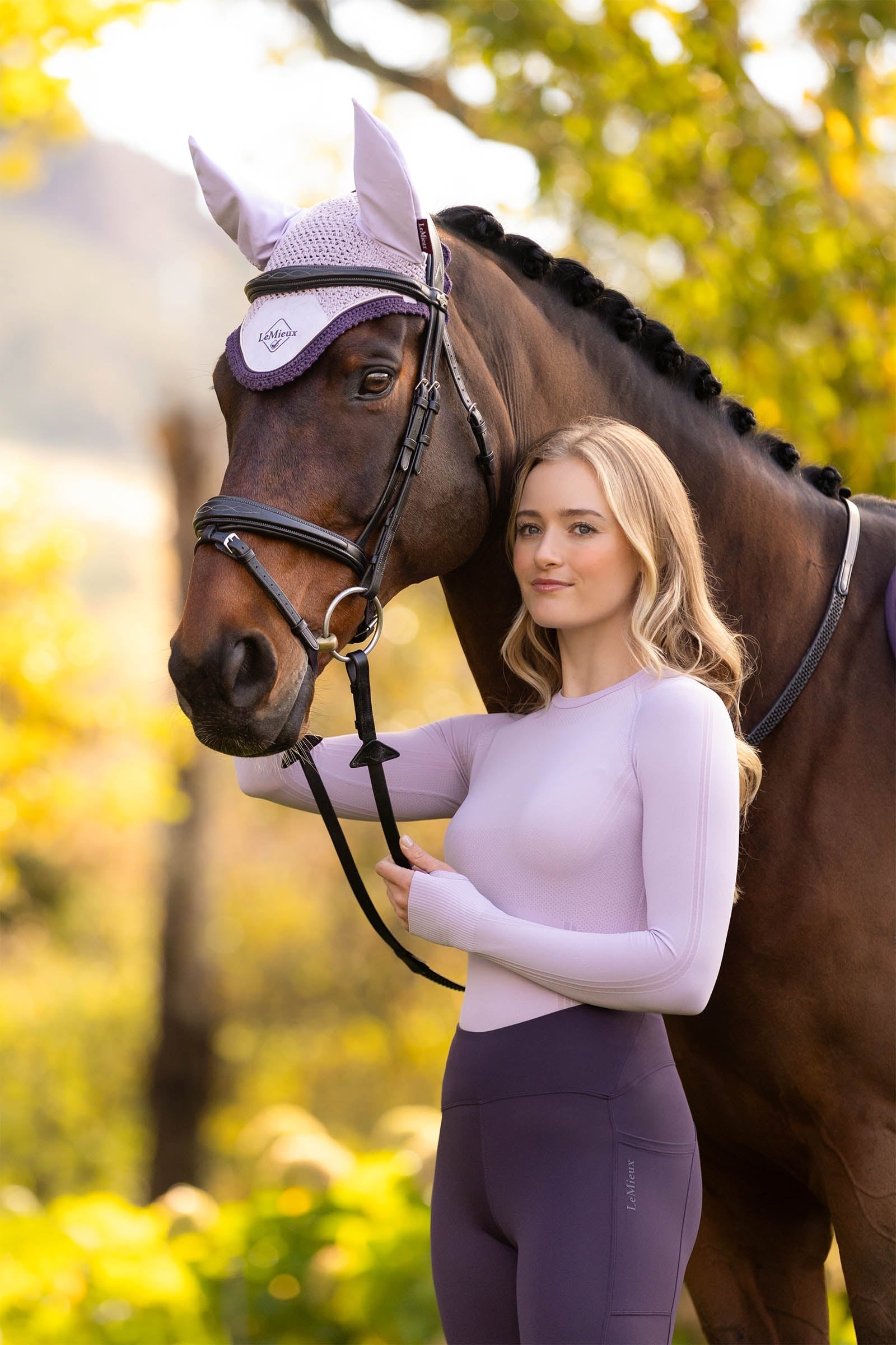 LeMieux Britney Women´s Seamless UV-Long Sleeve Top Women’s Riding Clothing