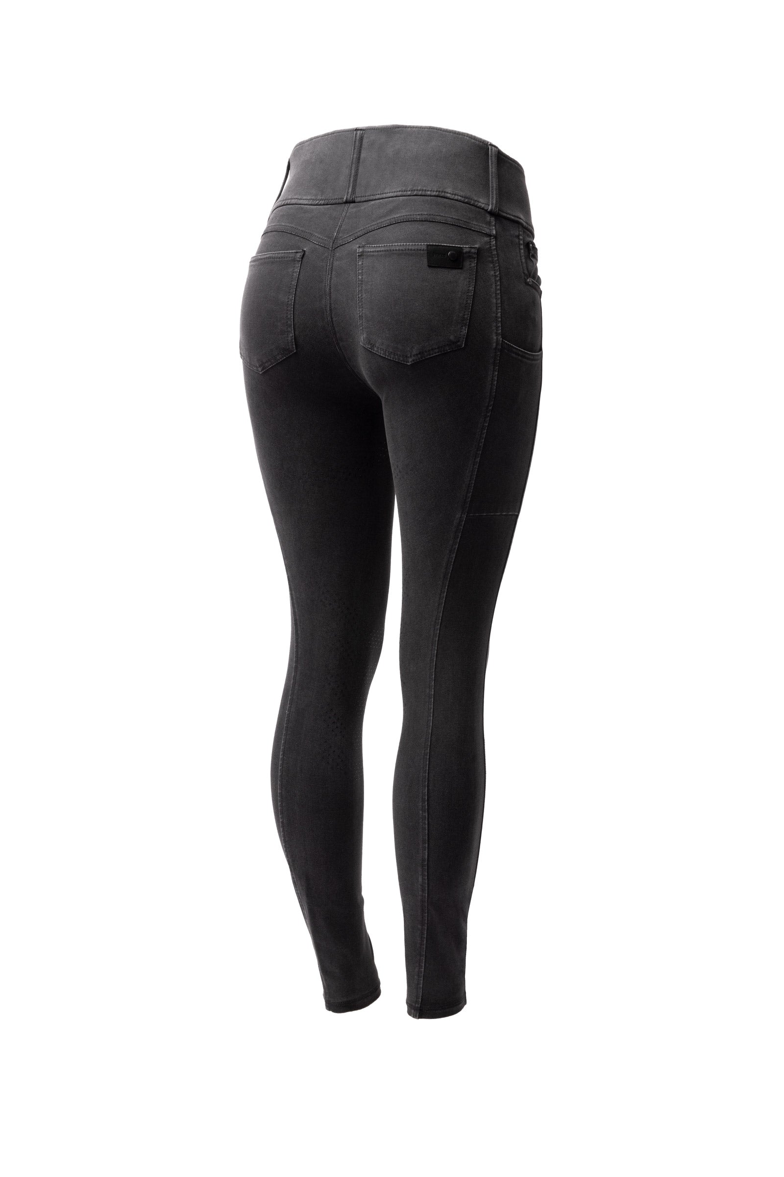 Horze Carolyn Women´s Denim Full Grip Breeches Women’s Riding Clothing