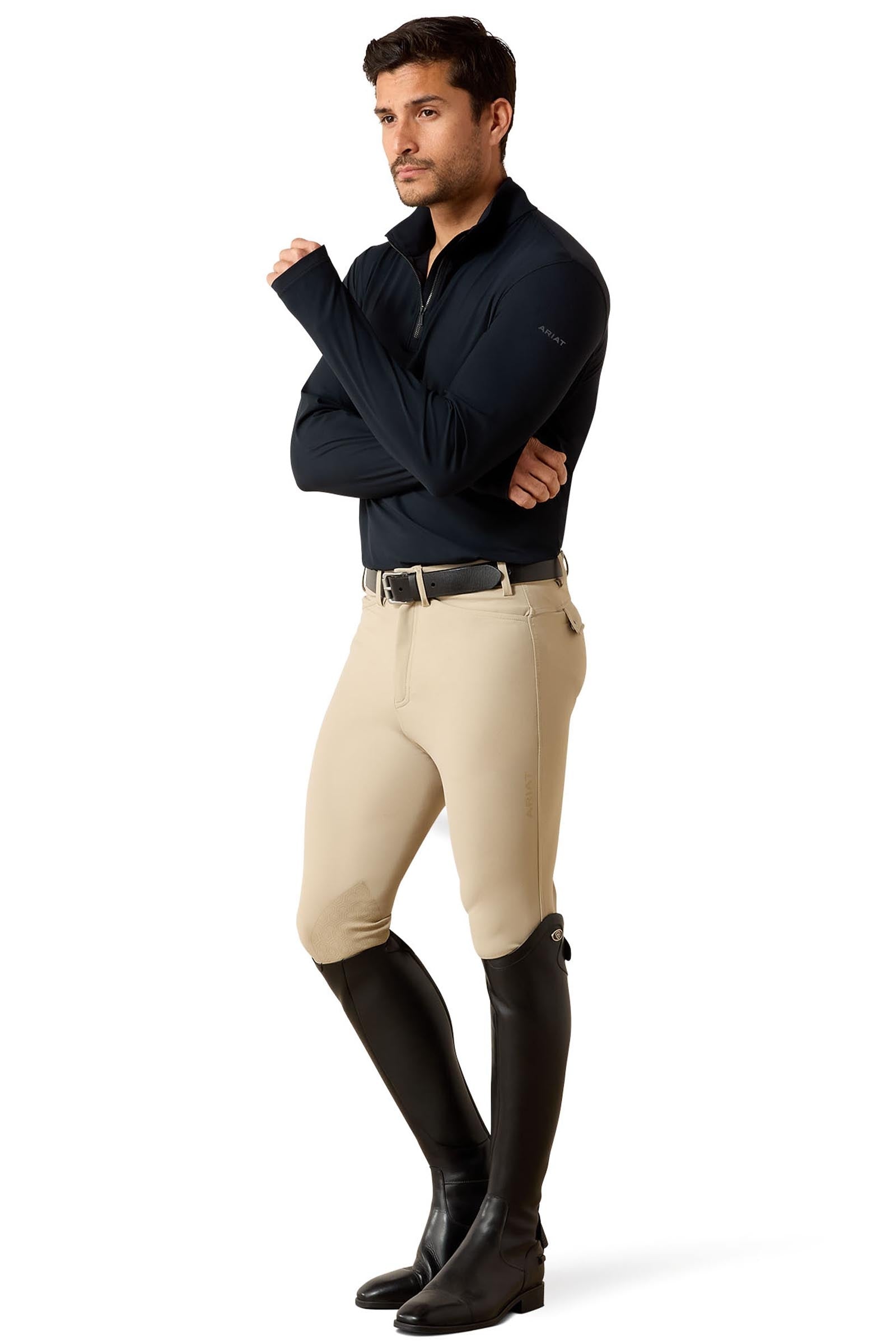 Ariat Men's SolVeil 1/4 Zip Baselayer Mens Riding Clothing