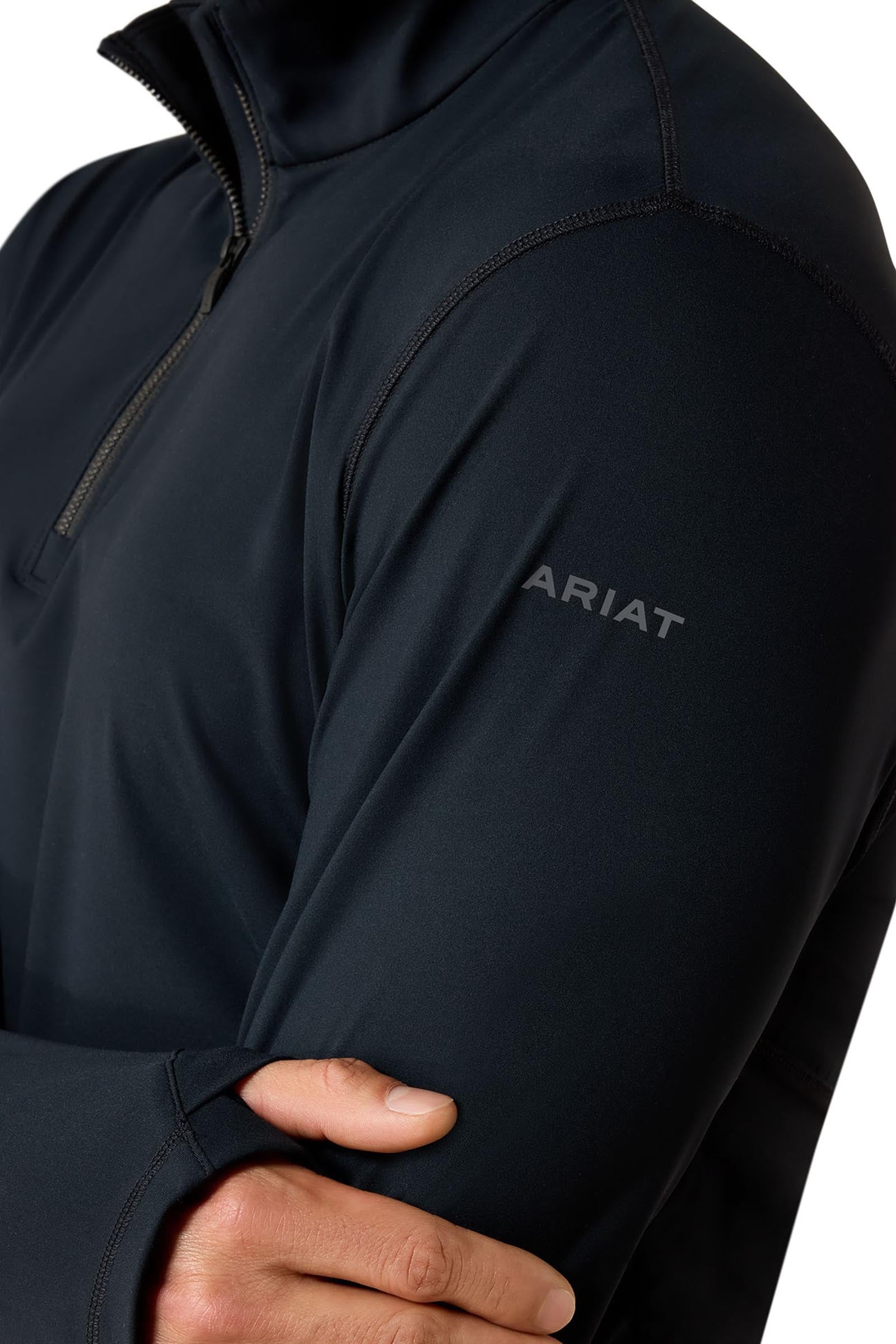 Ariat Men's SolVeil 1/4 Zip Baselayer Mens Riding Clothing