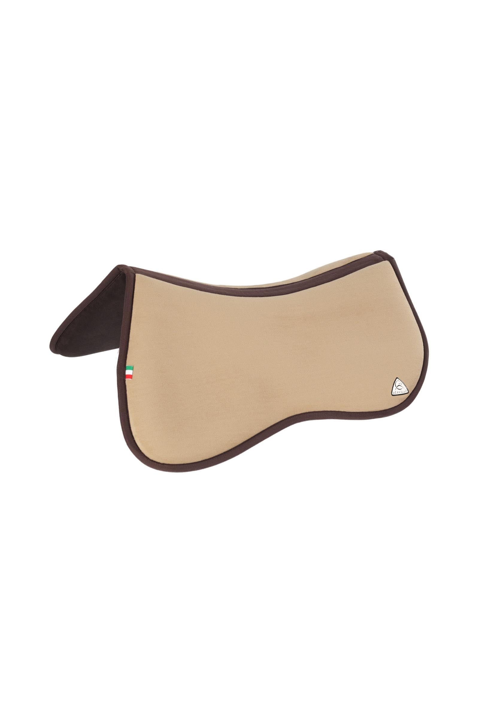 Acavallo Memory Foam Classic Half Pad Suede Rear Riser Saddle Pads