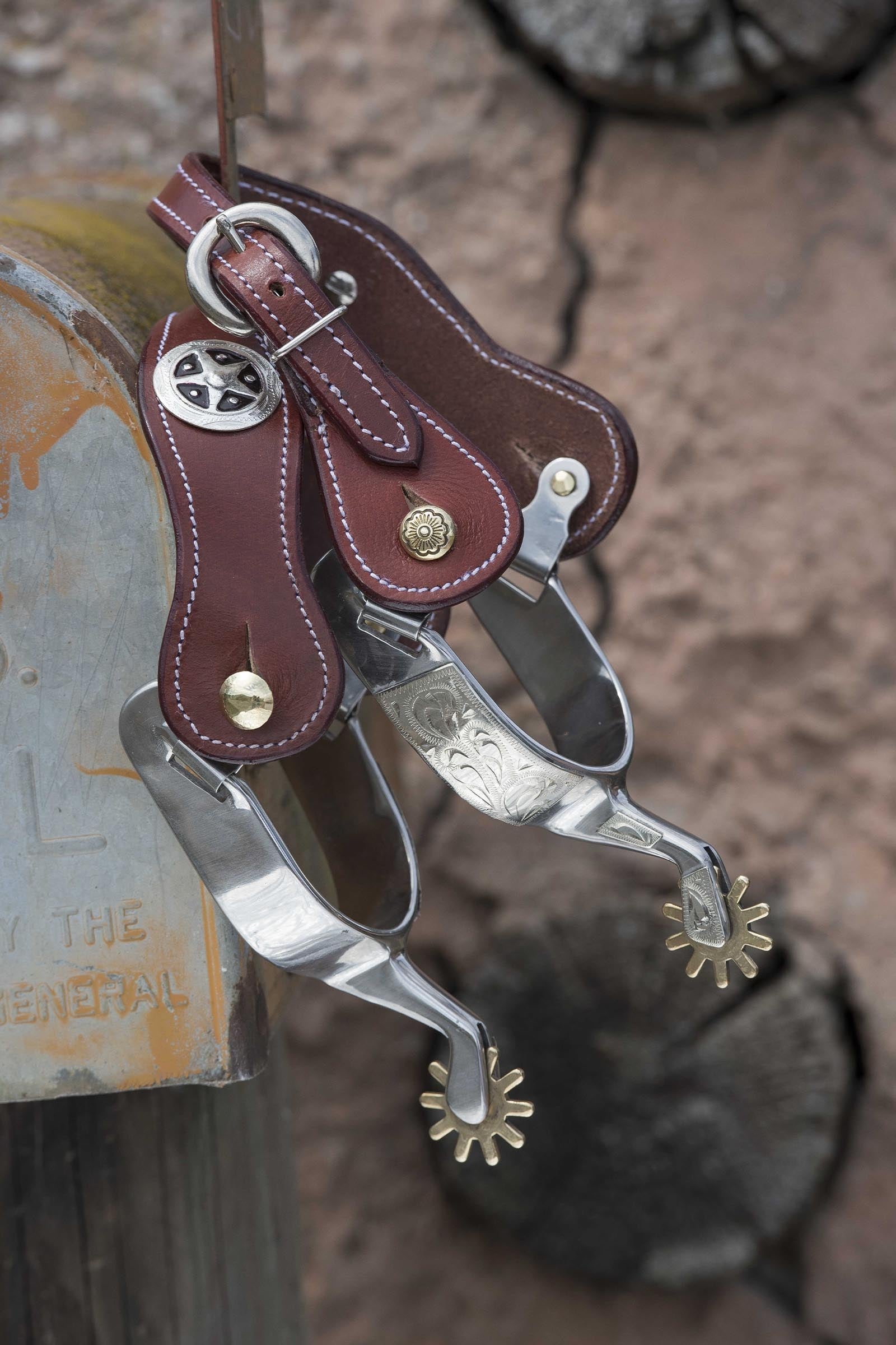 WESTRIDE Stainless Steel Spurs Riding Whips, Crops & Spurs