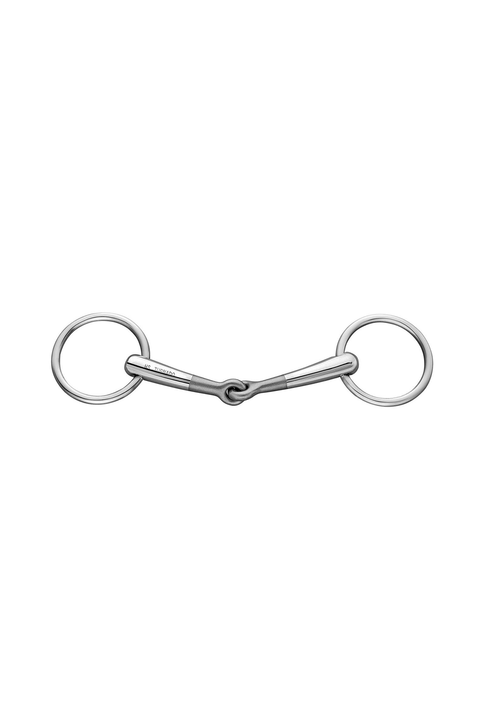 Sprenger Turnado Loose Ring Bradoon, Single Jt. 14mm, Stainless St. Horse Bits