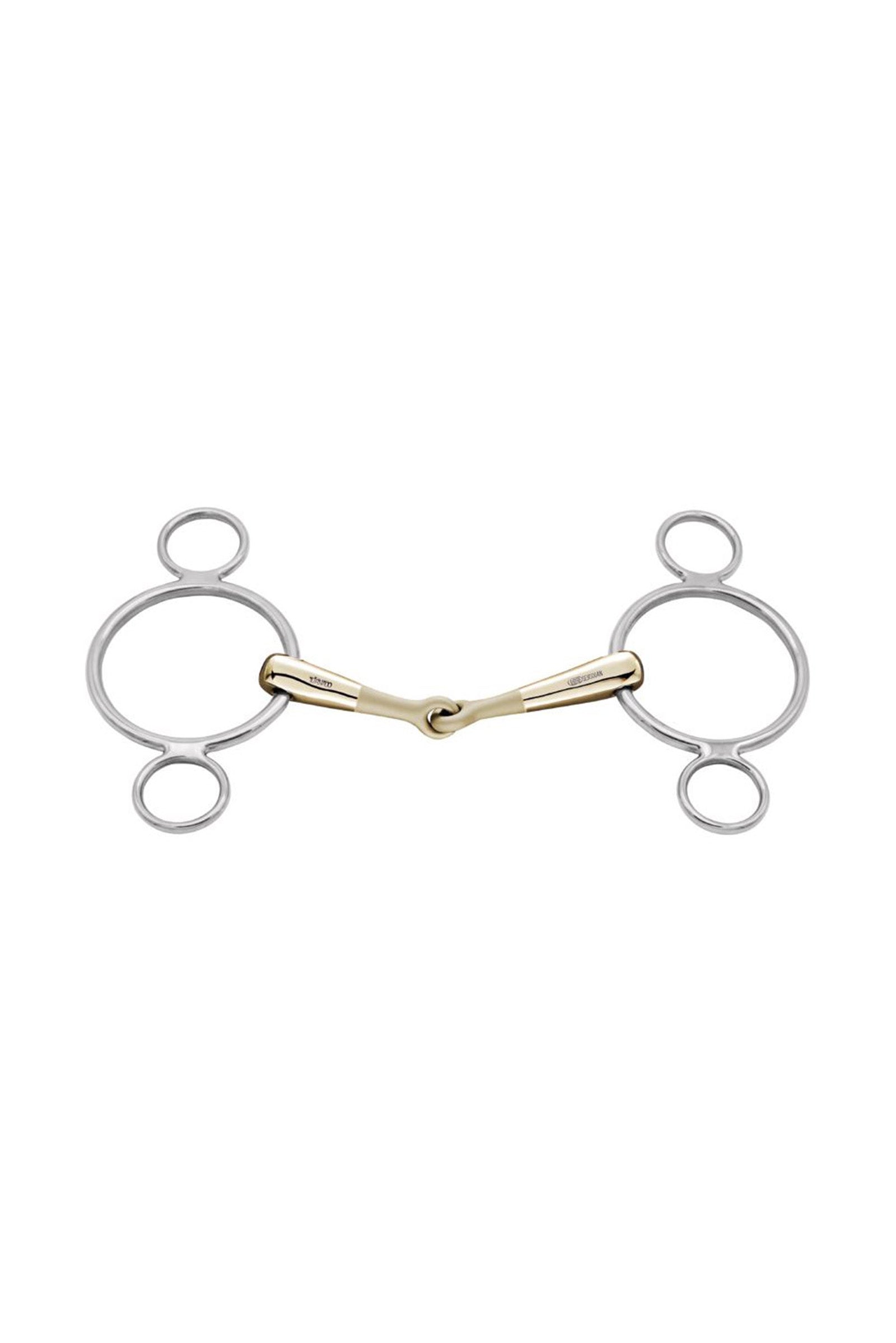 Sprenger Turnado 3-Ring Bit, Single Jt. 16mm, Sensogan Horse Bits