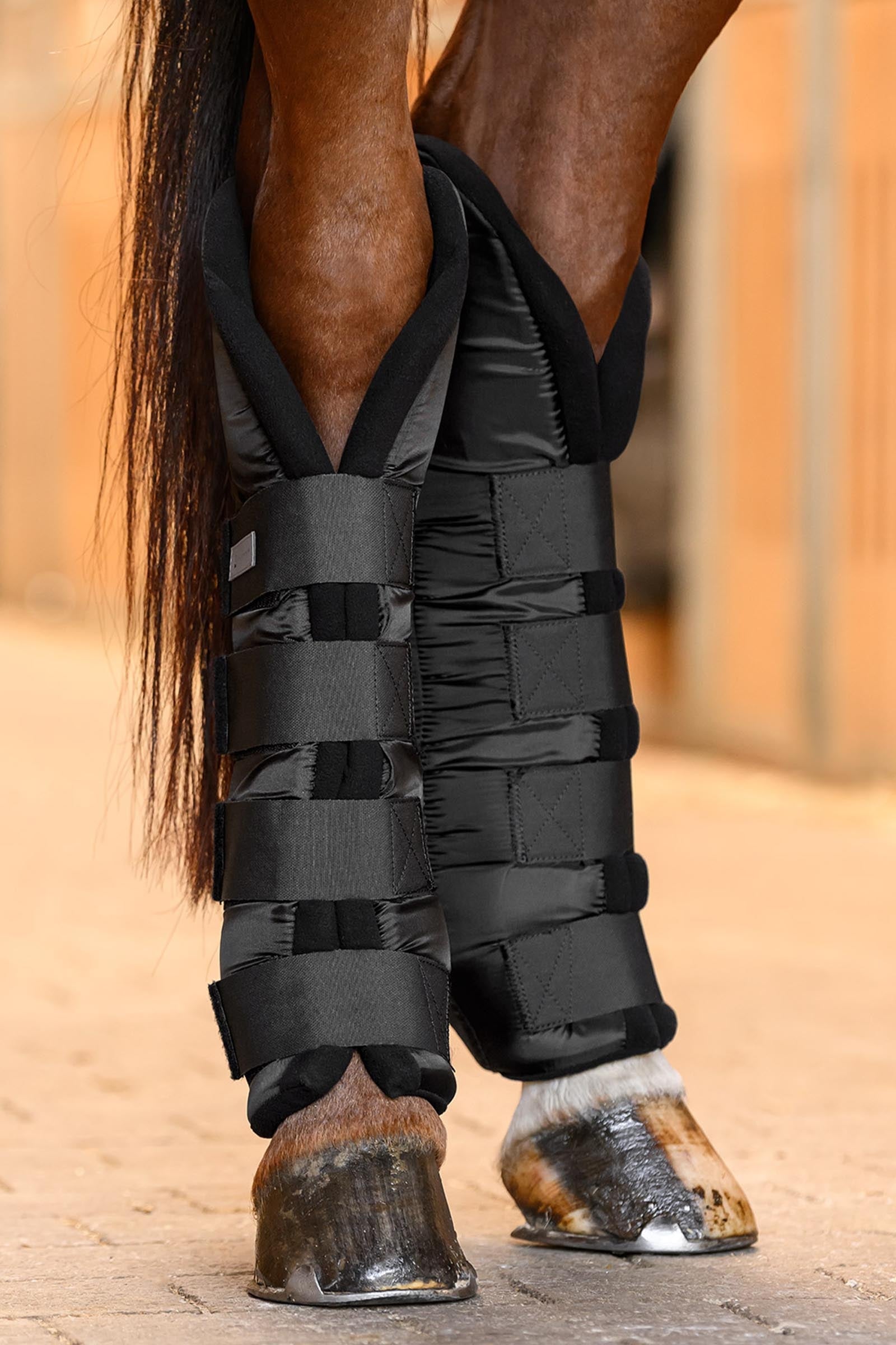 Waldhausen Back Stable Boots with Joint Support Leg Protection & Hoof Protection for Horses