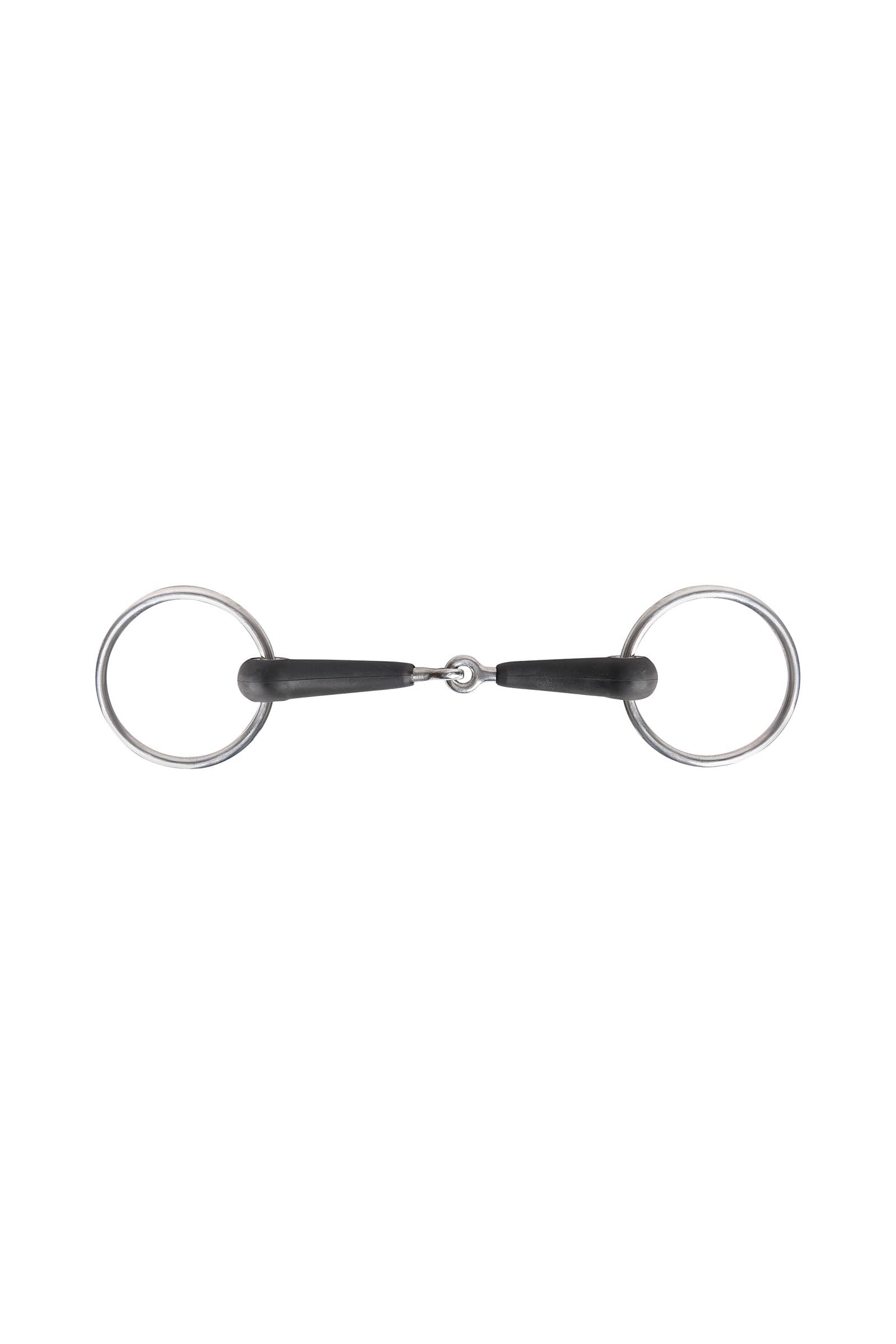 Waldhausen Rubber Snaffle Bit, Single Jt., 15mm Horse Bits