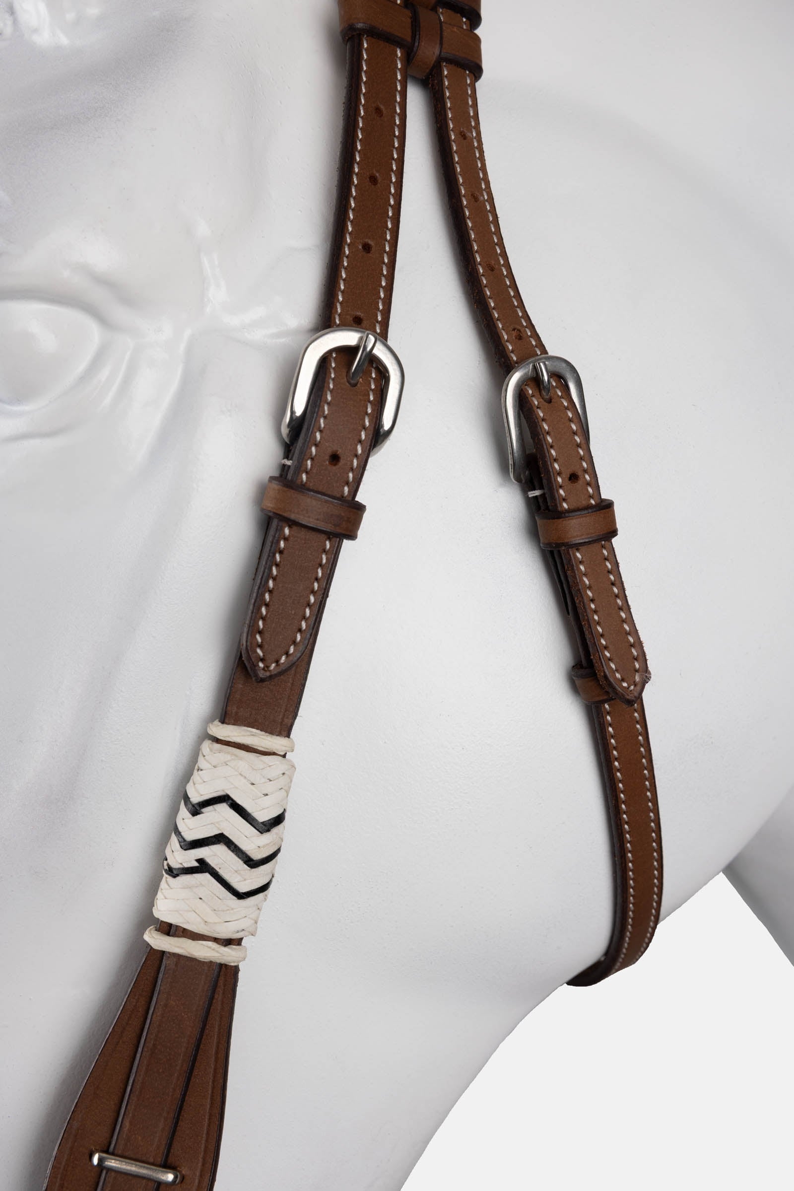 Horze Single Ear Rawhide Bridle Bridles & Reins