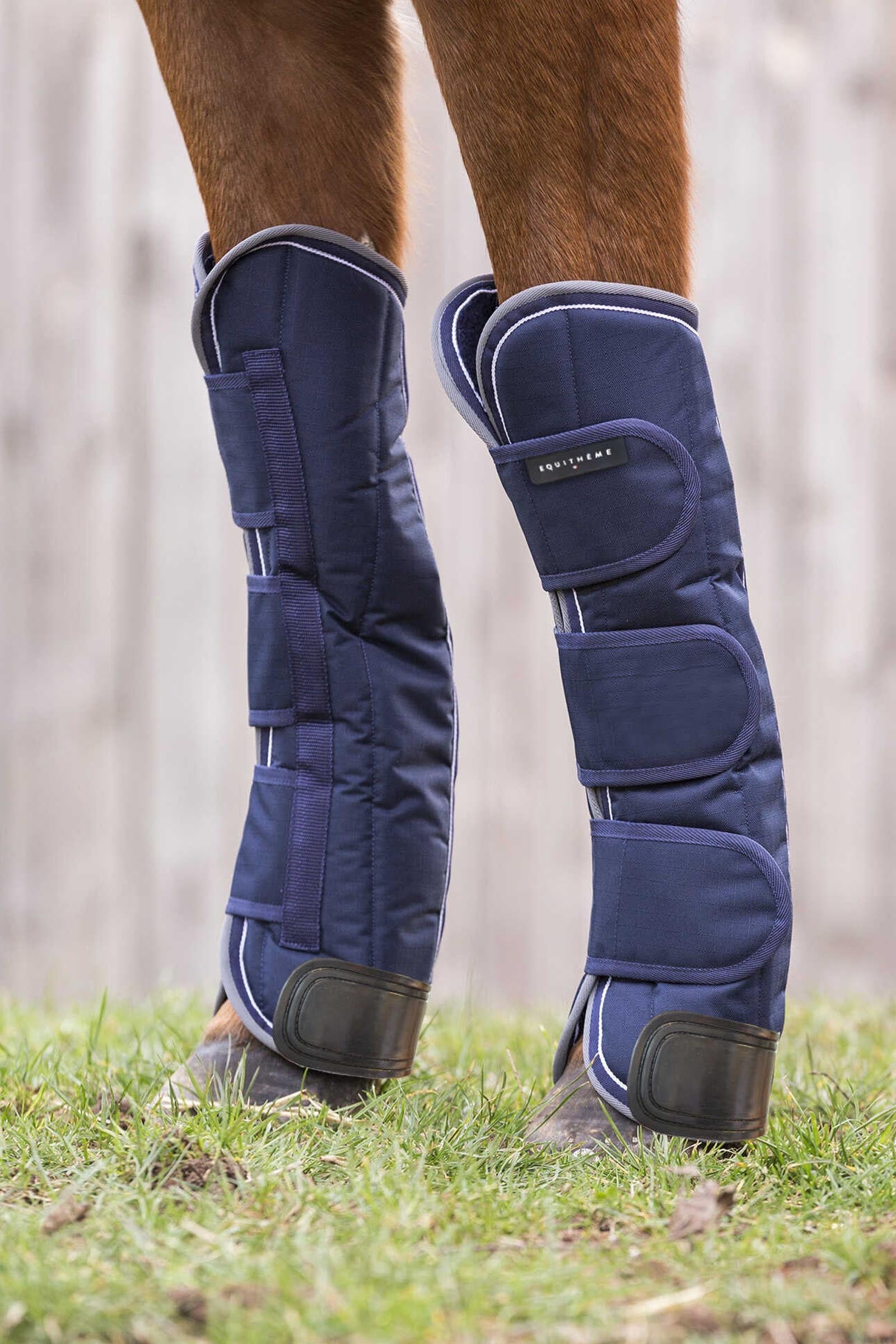 Equi Theme EQUITHÈME TYREX 600D Reinforced Transport Boots Leg & Hoof Protection