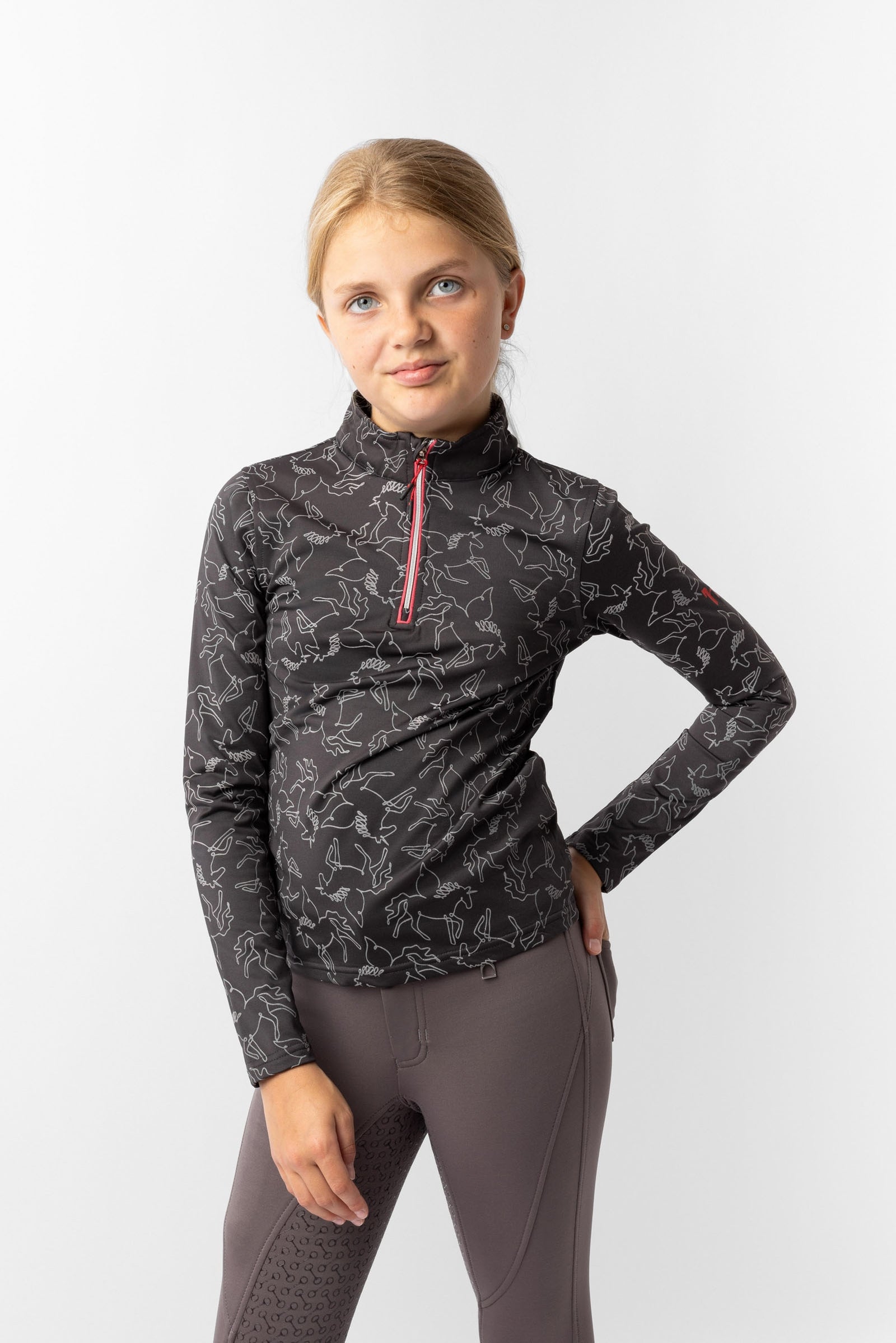 Horze Pegasus Kids´ Training Shirt Kids Apparel