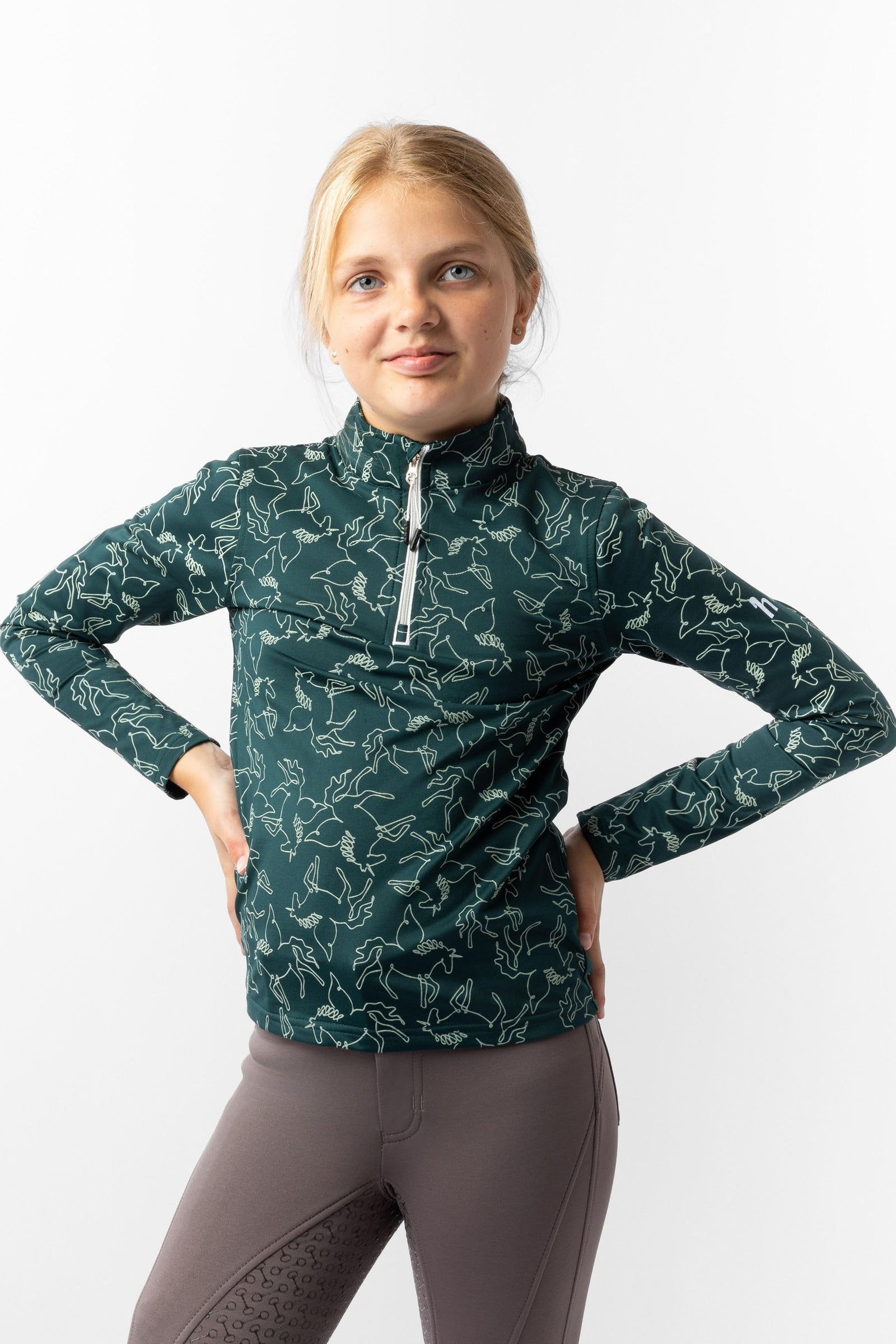Horze Pegasus Kids´ Training Shirt Kids Apparel
