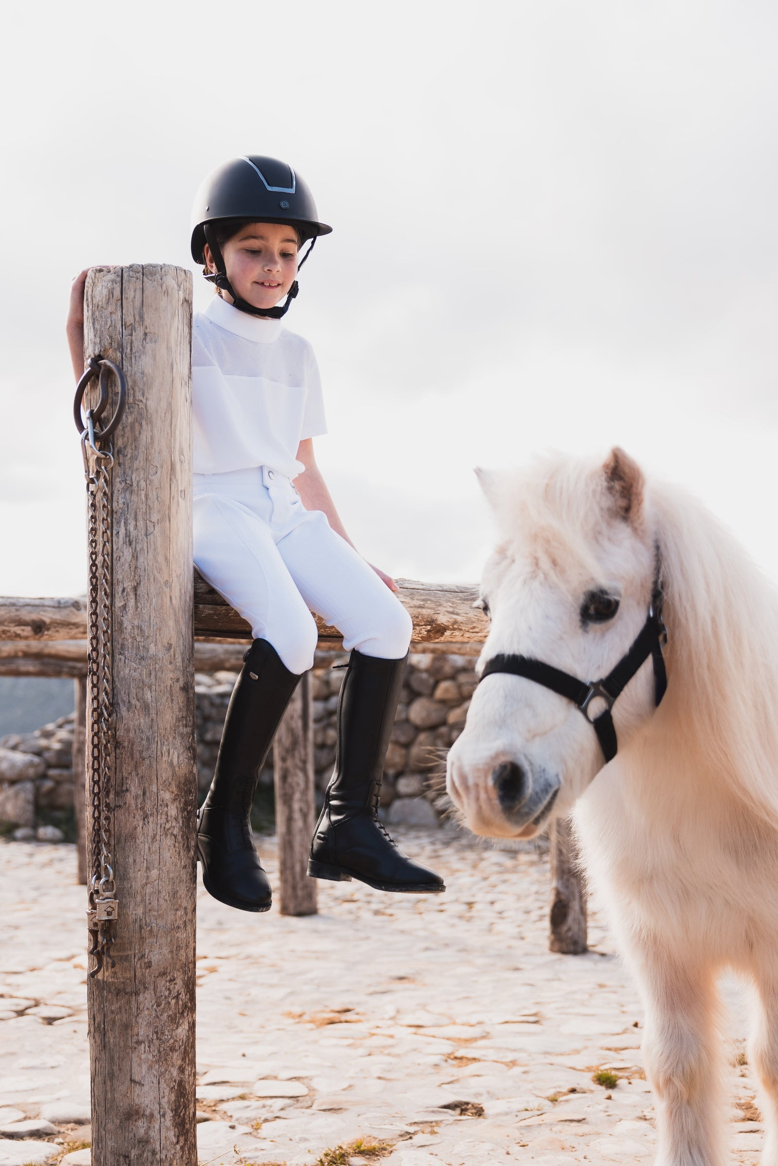 Horze Mira Kids´ Full Grip Breeches Kids Apparel