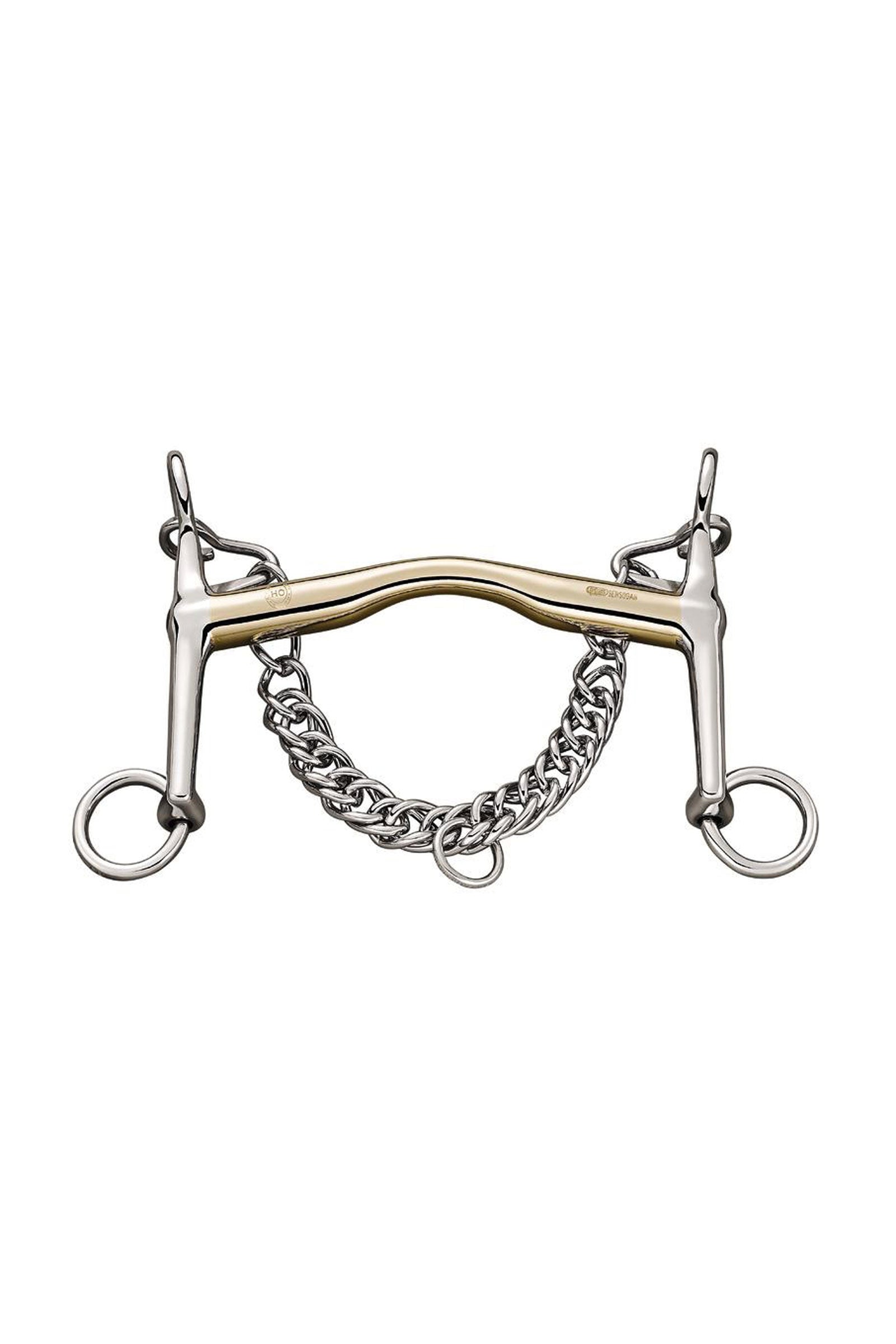 Sprenger HO Weymouth Bit W. Port, 12mm 5cm Cheeks, Sensogan Horse Bits
