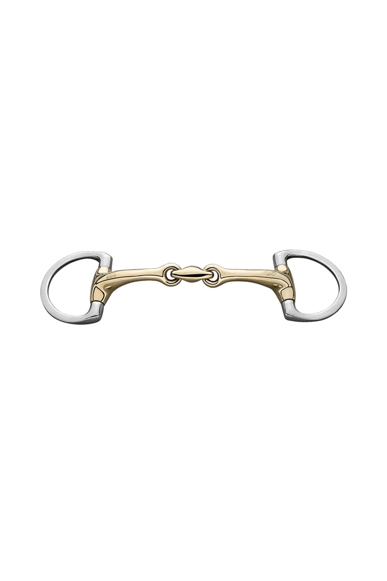 Sprenger Dynamic Rs Pony/Icel. Eggbutt Bit, Double Jt. 14mm, Sensogan Horse Bits