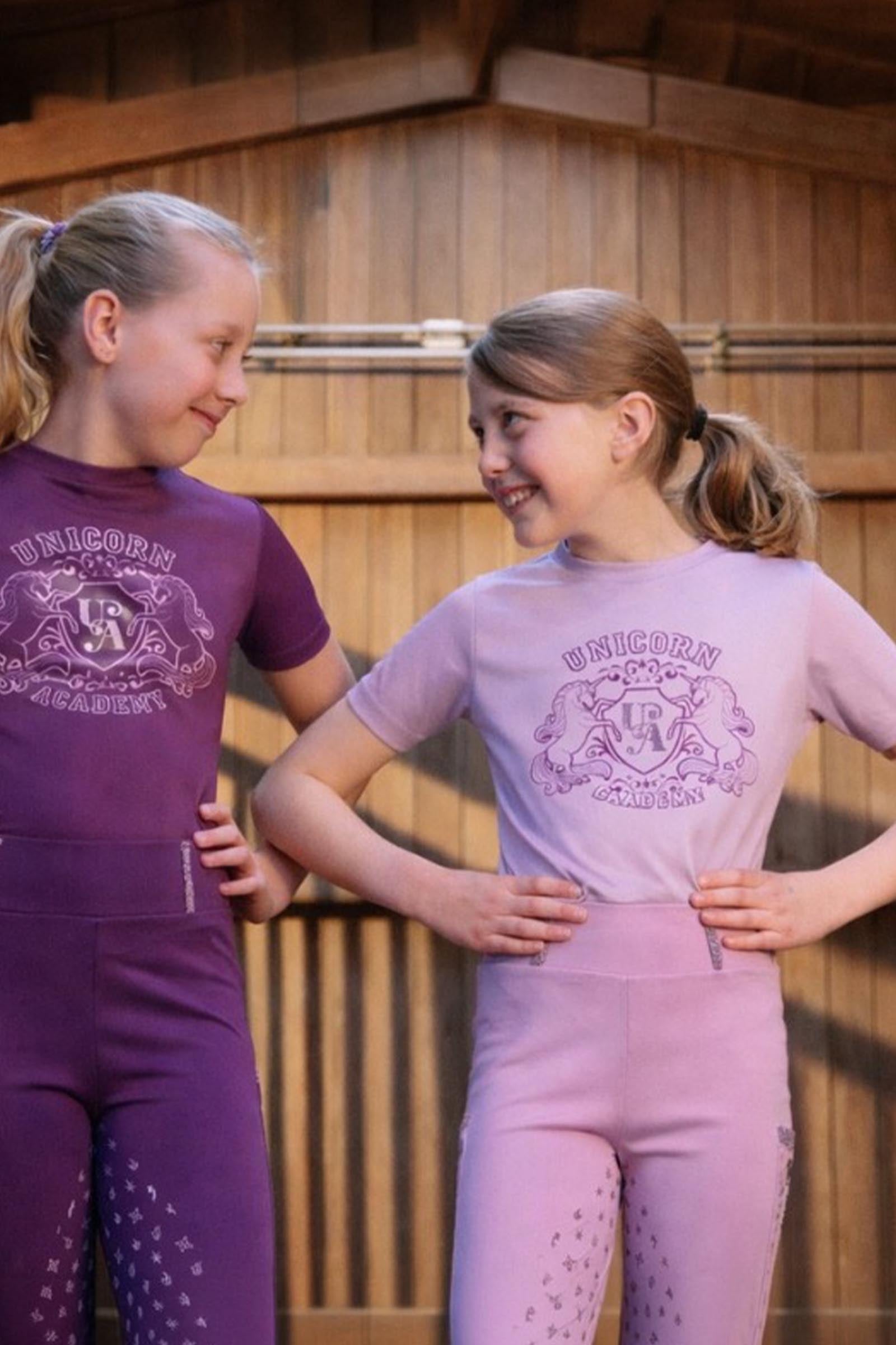 Kavalkade Unicorn Academy Kids´ T-Shirt With Glitter Kids Apparel