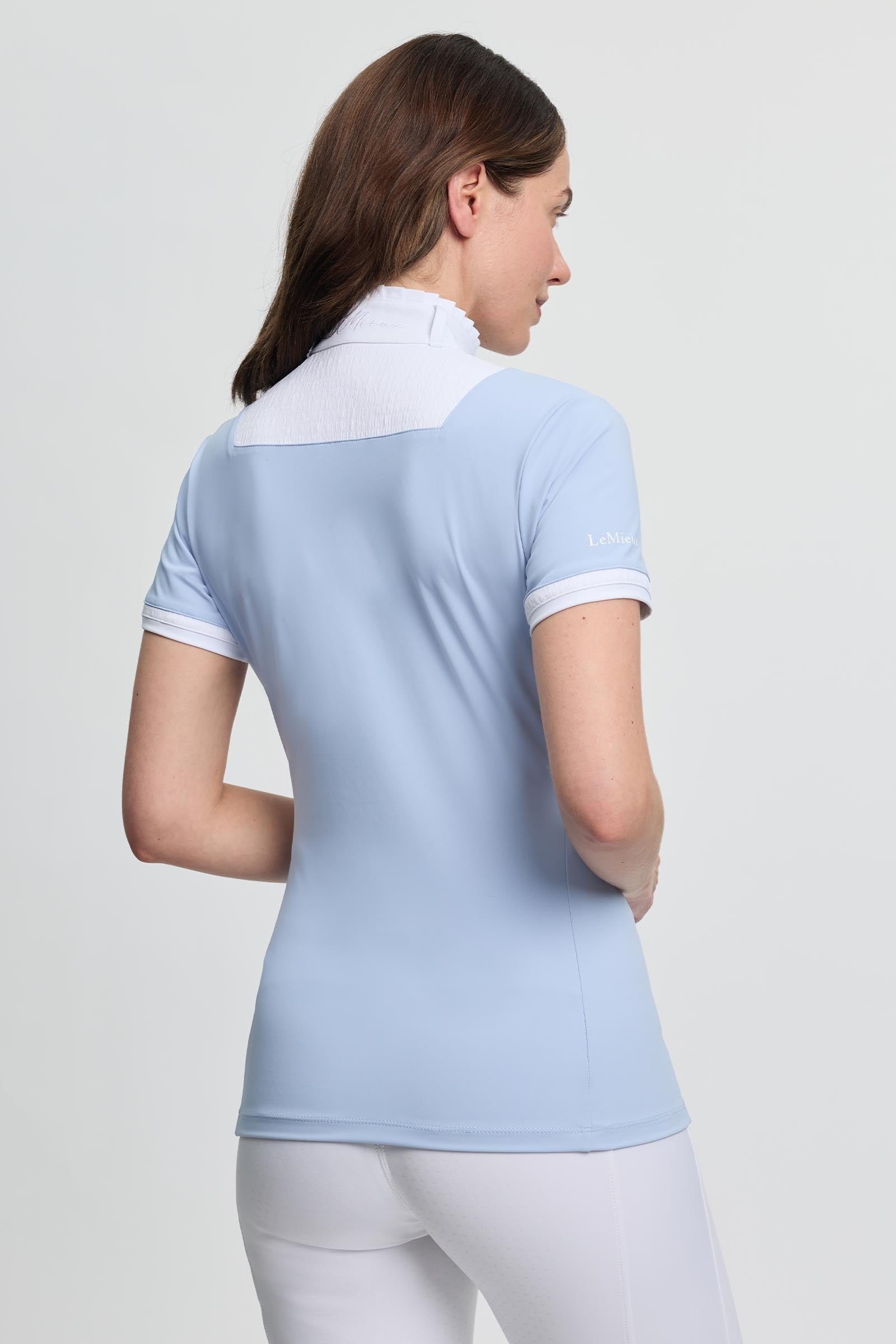 LeMieux Lemieux Sophia Short Sleeve Pleated Show Shirt Women’s Riding Clothing