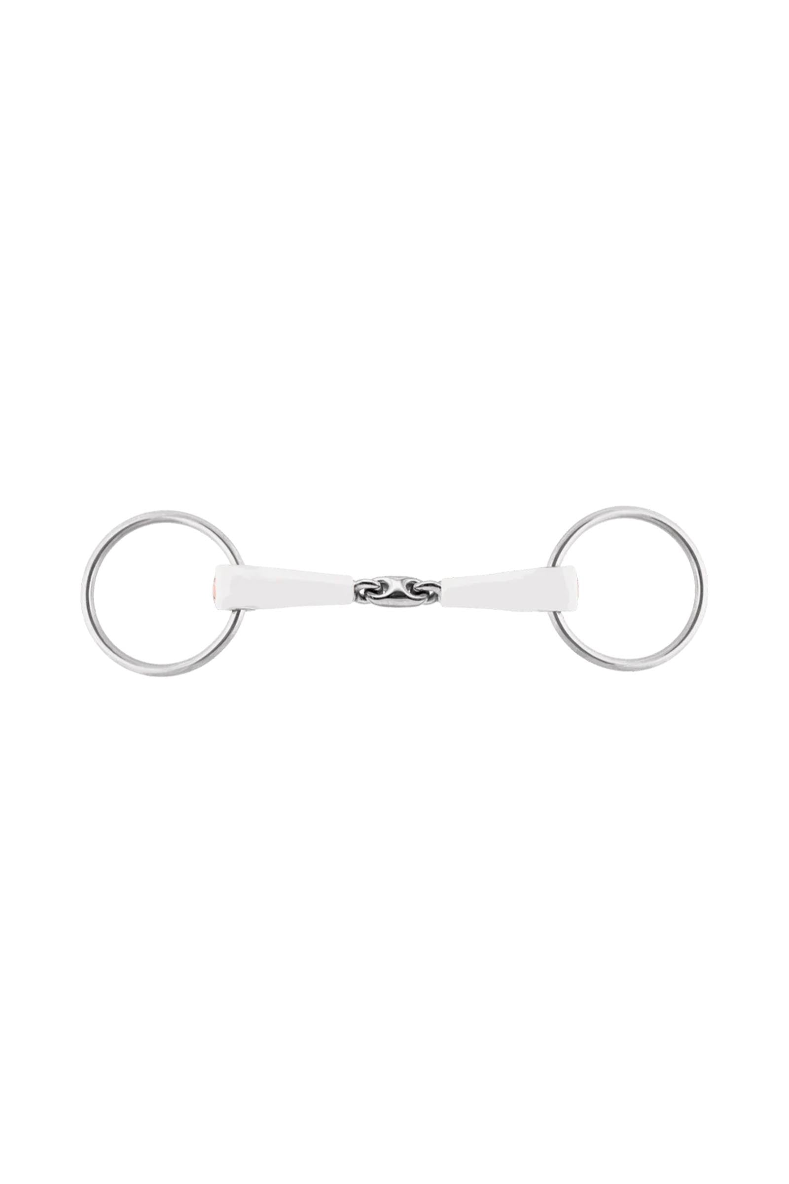 Sprenger Nathe Loose Ring Snaffle Bit, Double Jt. 20mm 70mm Ring, Thermoplastic Horse Bits