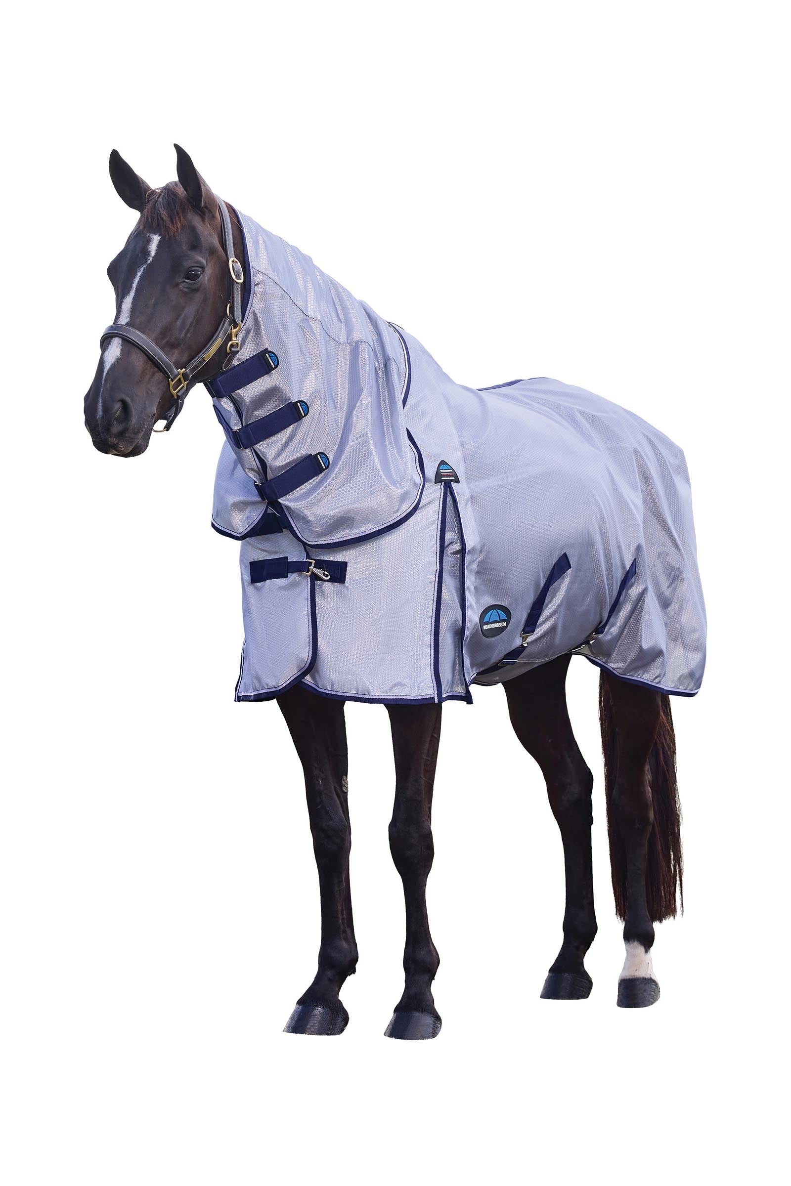 Weatherbeeta Comfitec Hexi Shield Fly Sheet Combo W. Fixed Neck, 0g Horse Rugs