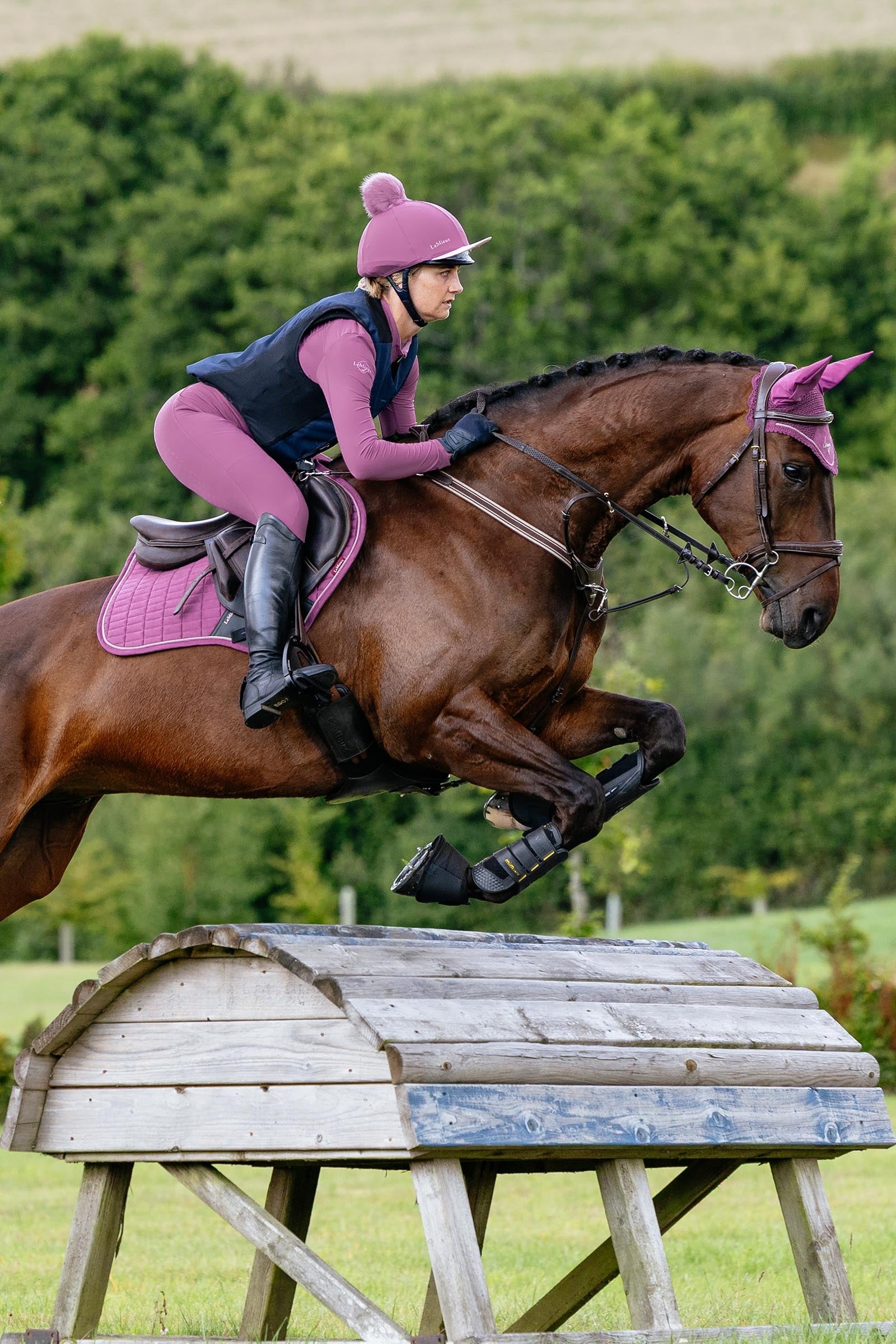 LeMieux Suede Close Contact Saddle Pad Saddle Pads