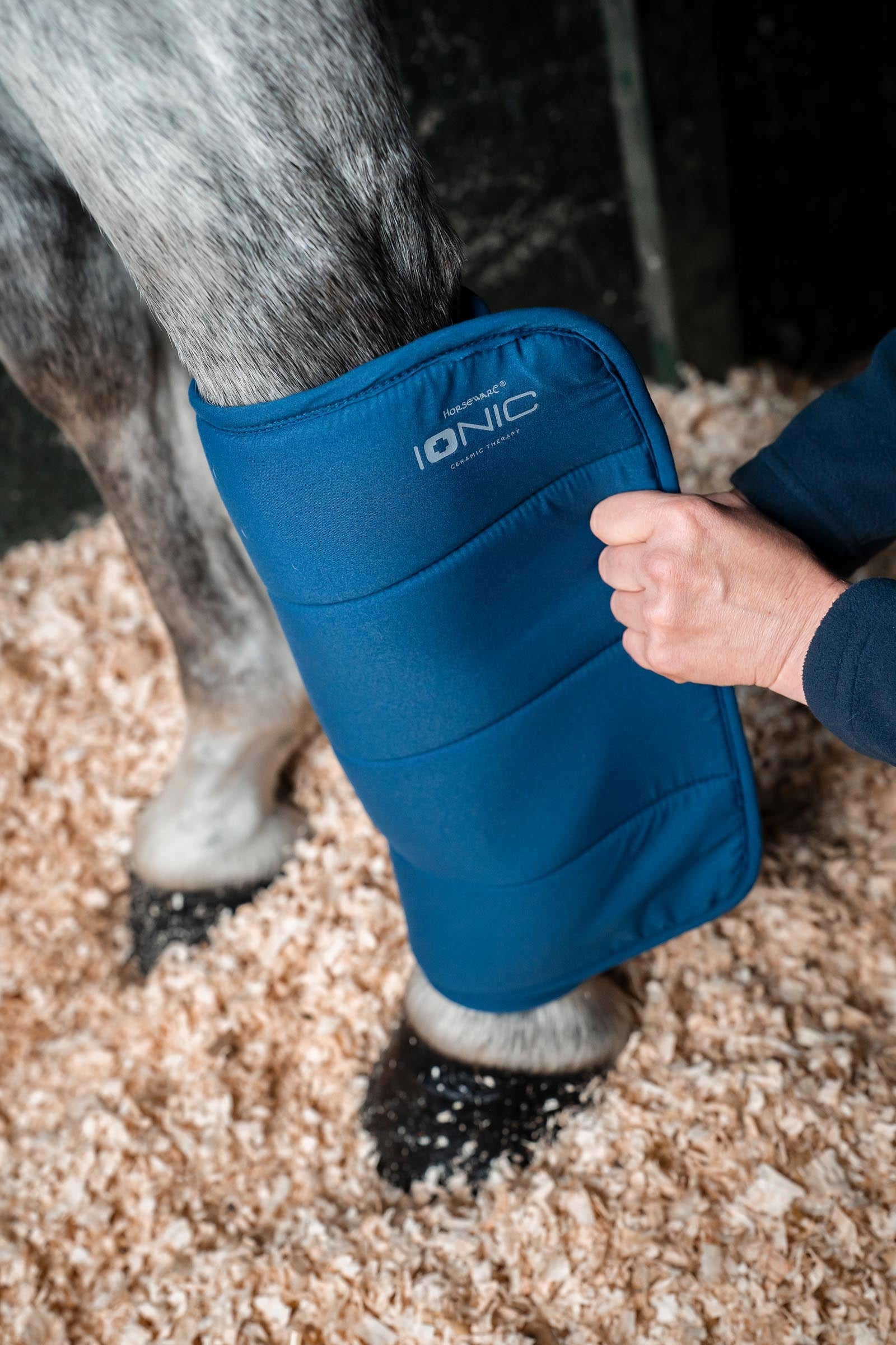Horseware Ionic Bandage Pads - set of 2 Leg Protection & Hoof Protection for Horses