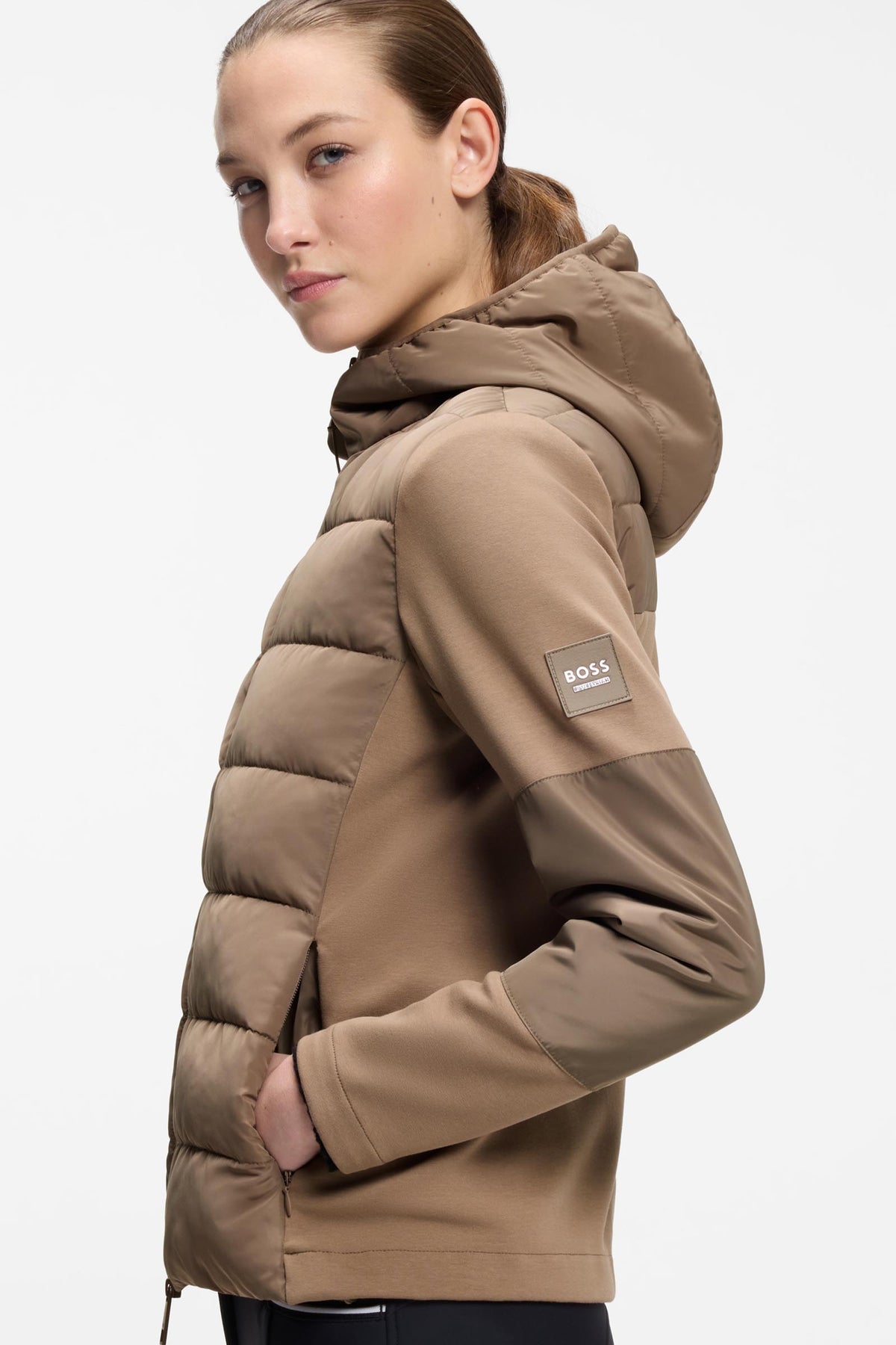 BOSS Equestrian Boss Jessy Womens Hybrid Puffer Jacket Women’s Riding Clothing
