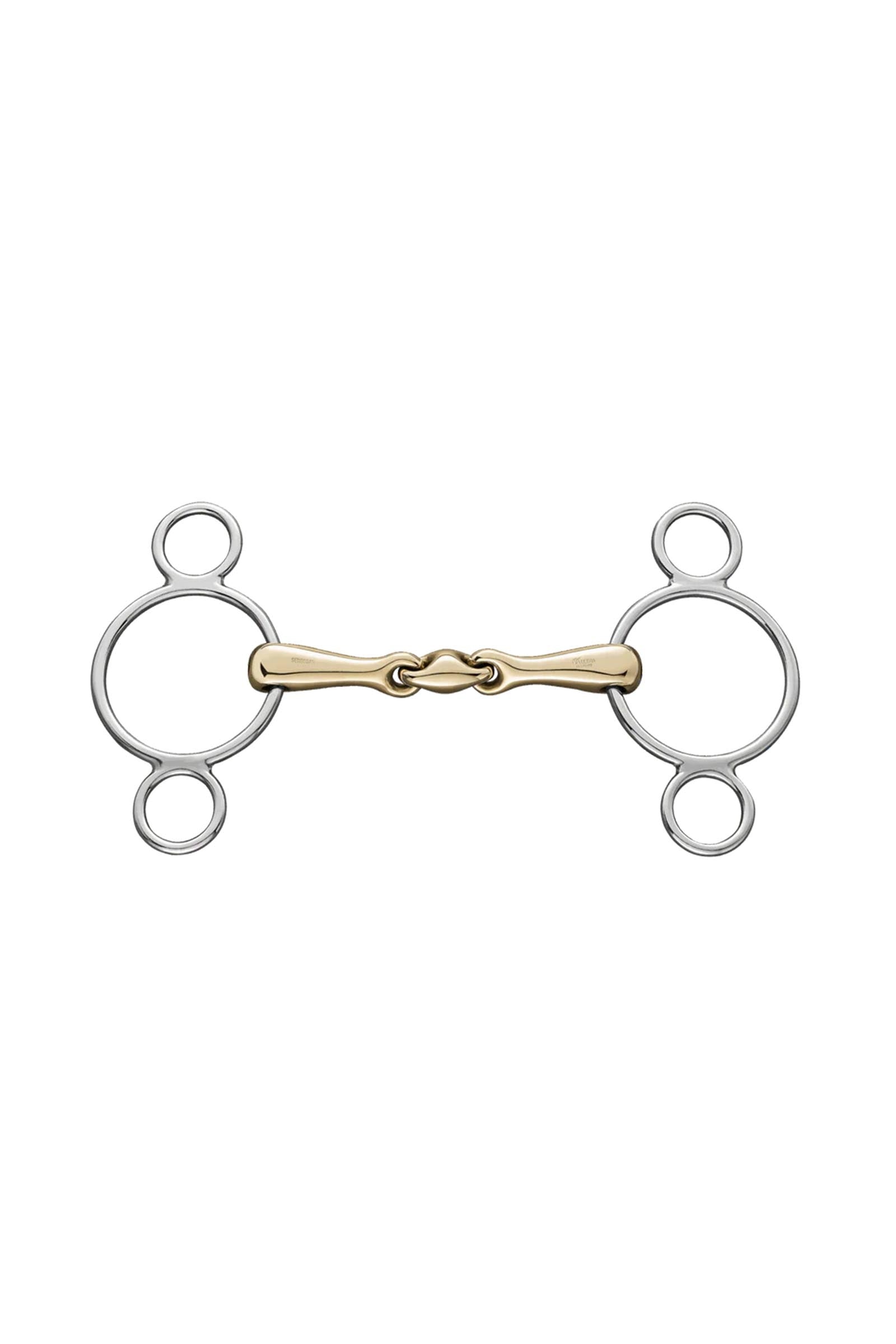 Sprenger KK Ultra 3-Ring Bit, Double Jt. 14 mm, Sensogan, 115 mm Horse Bits