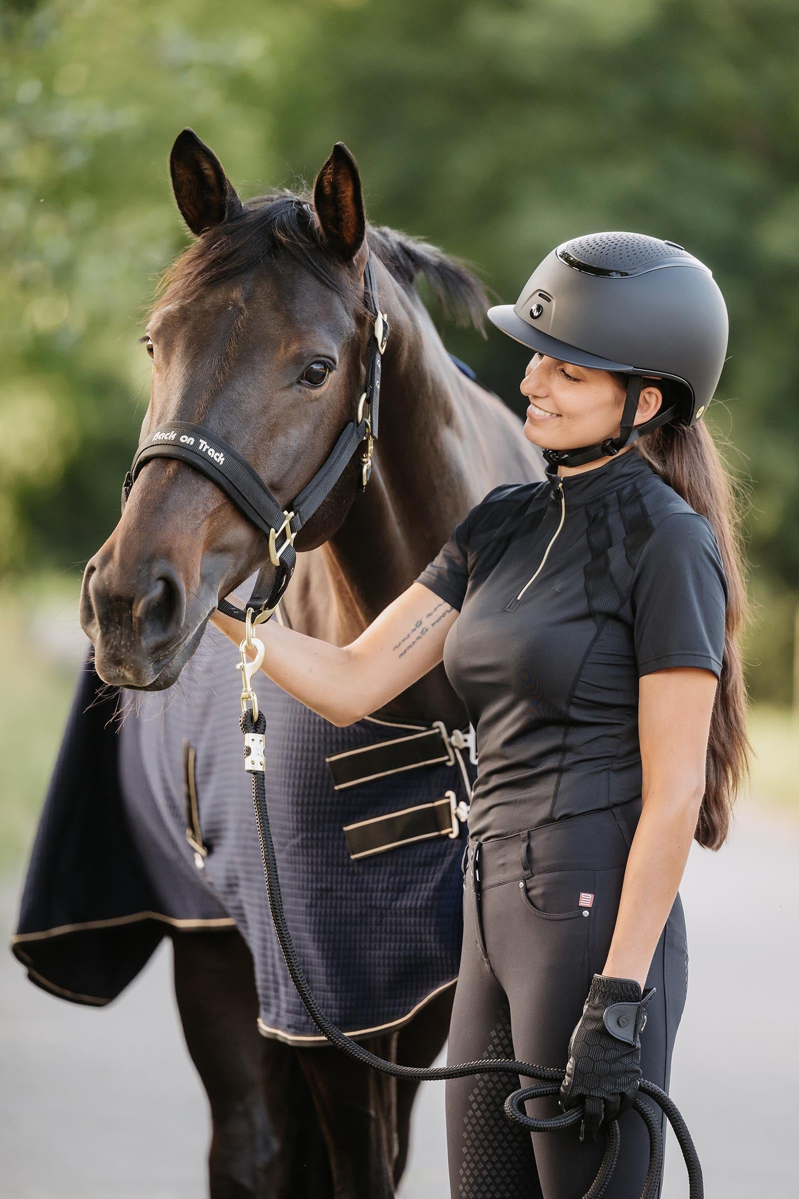 Back on Track Strixx Riding Helmet Safety Equipment