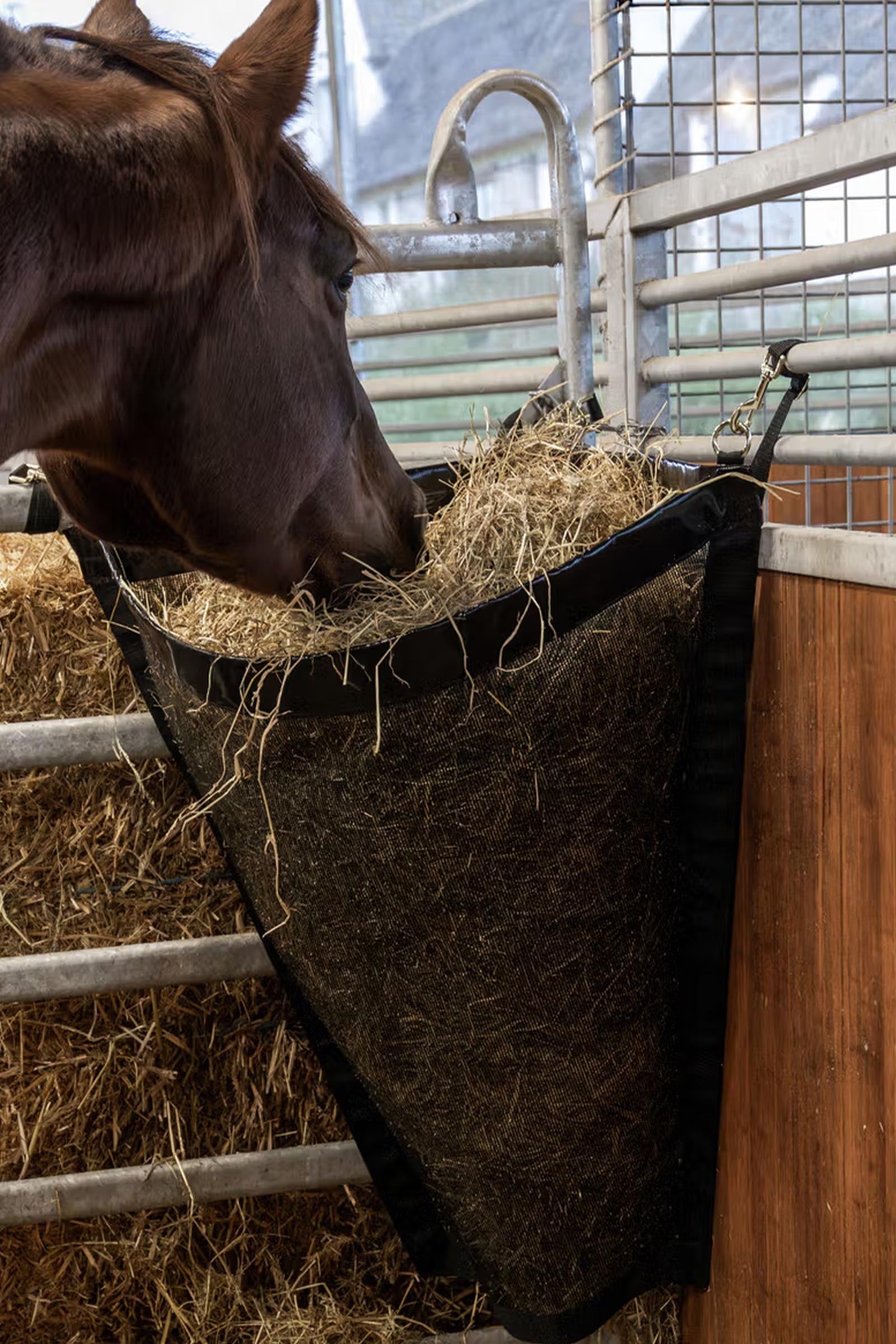 Kentucky Horsewear Kentucky Corner Hay Bag, Large Horse Feeders & Waterers