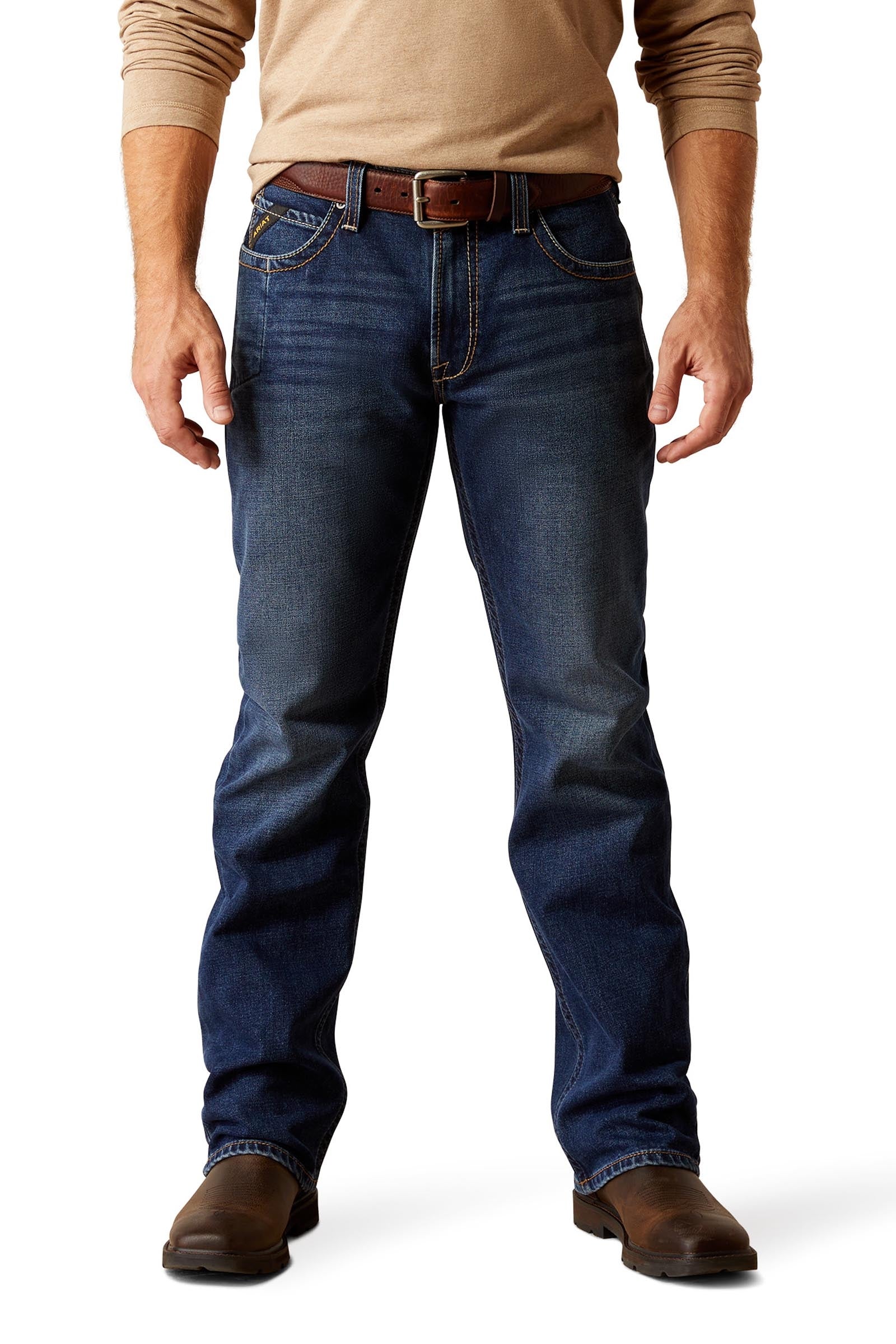 Ariat Rebar M5 Straight Acclimatize Men's Straight Jeans Mens Riding Clothing