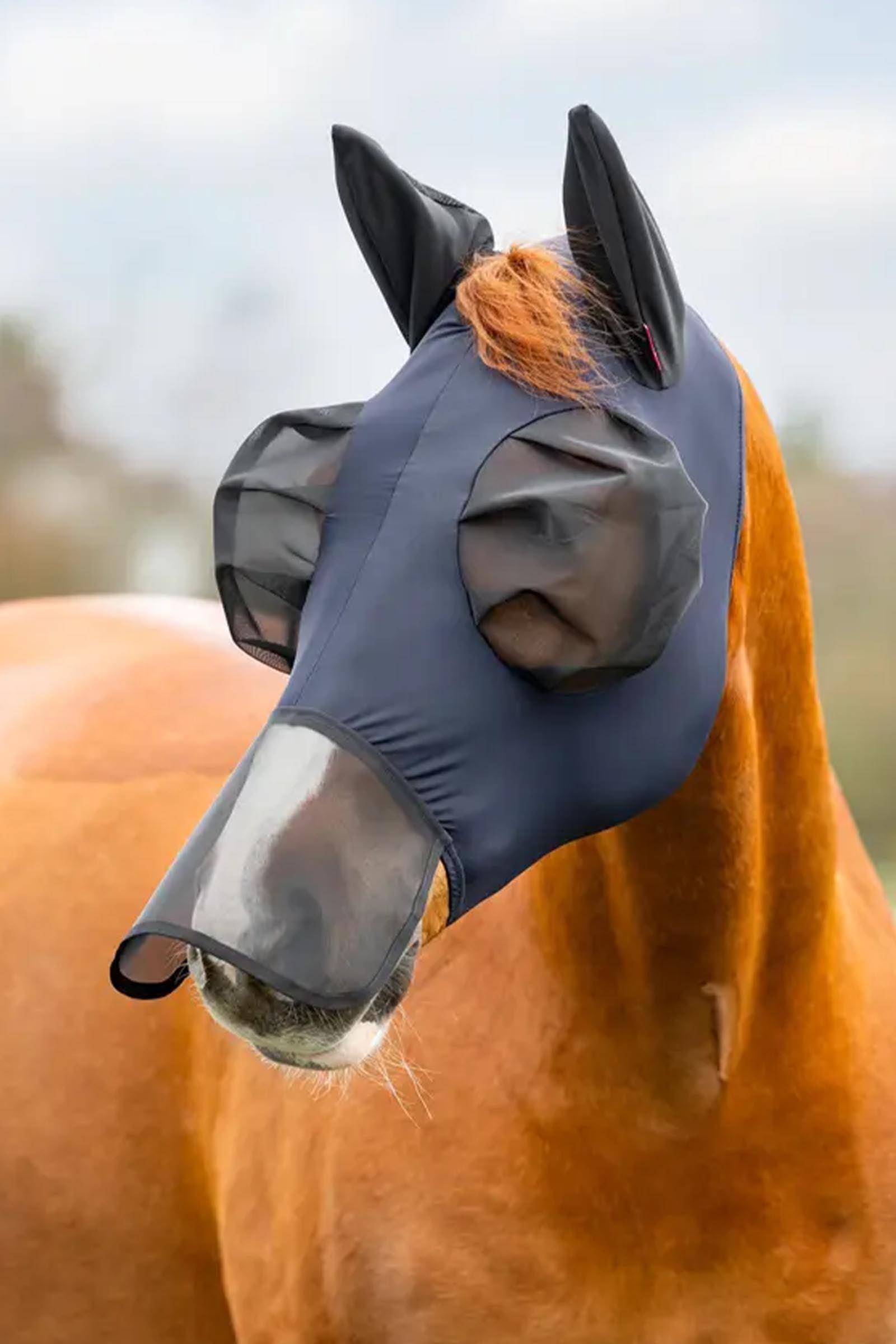 LeMieux Bug Relief Full Mask Antifly Protection for Horses