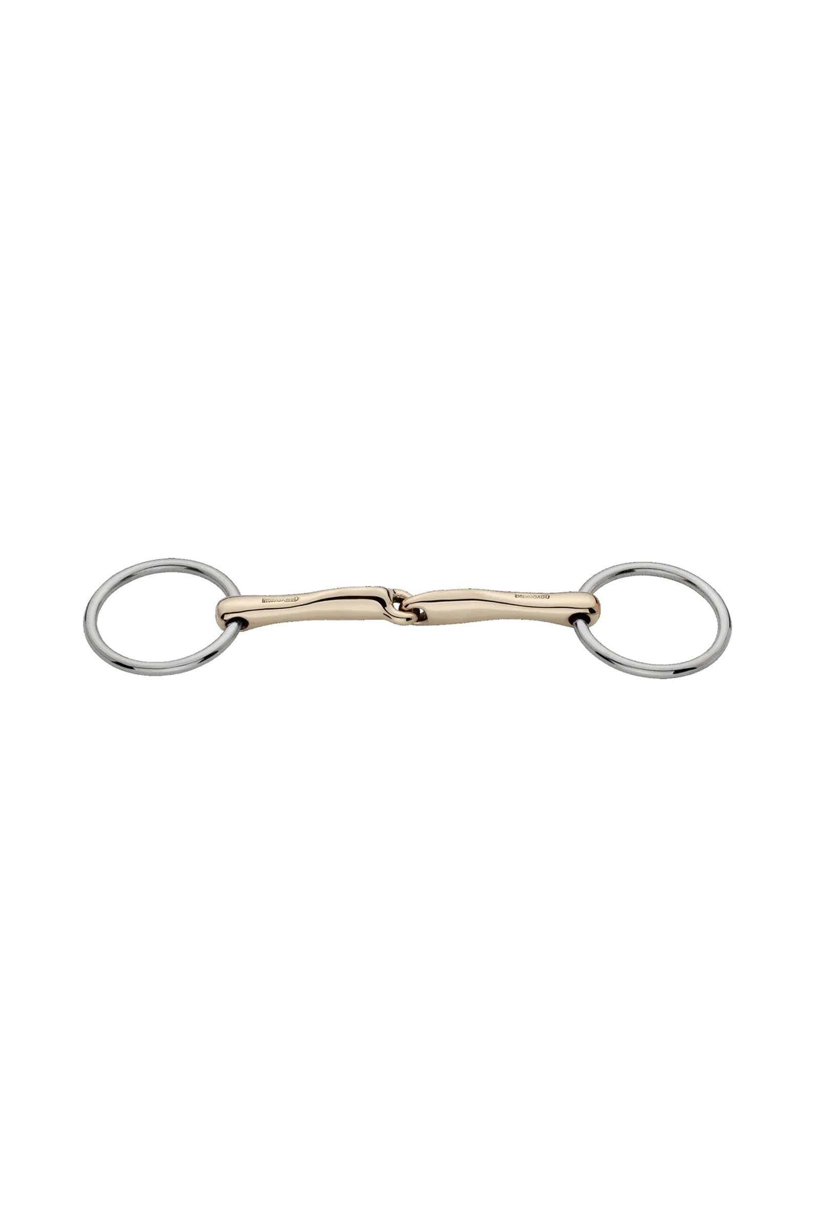 Sprenger Novocontact Bradoon Snaffle, Single Jt. 12mm, Sensogan Horse Bits